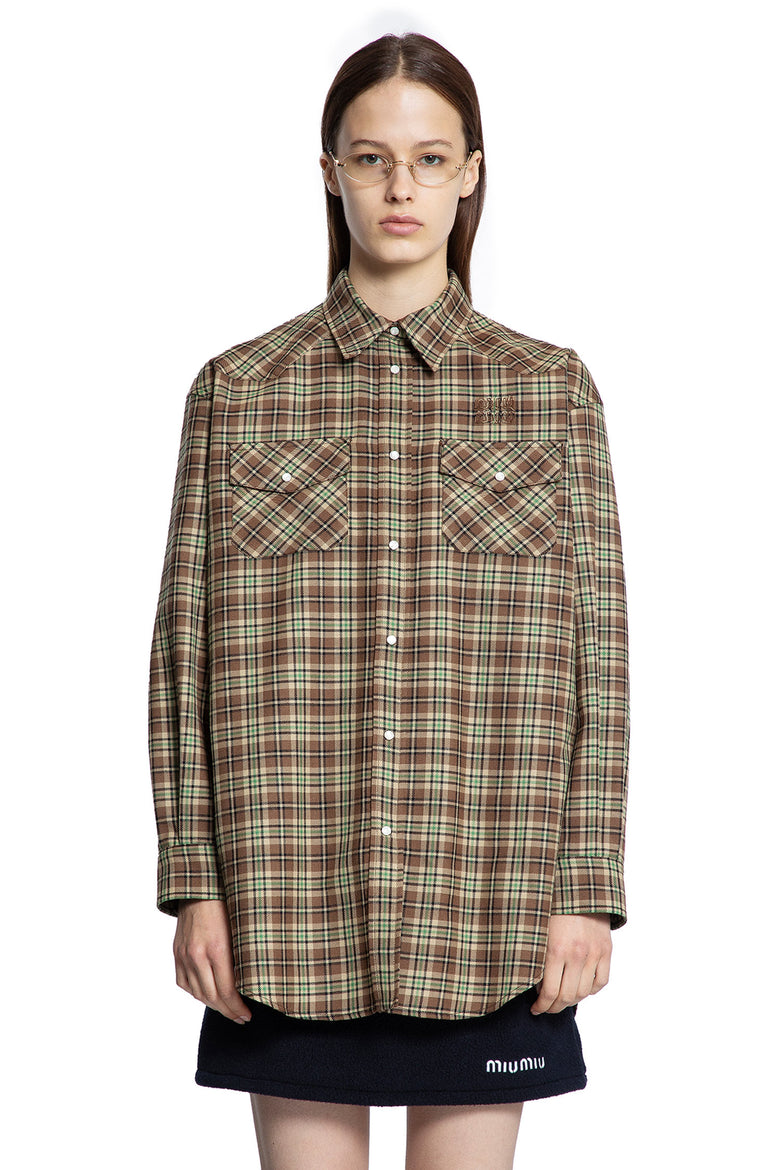 Check Wool Shirt - Antonioli.eu