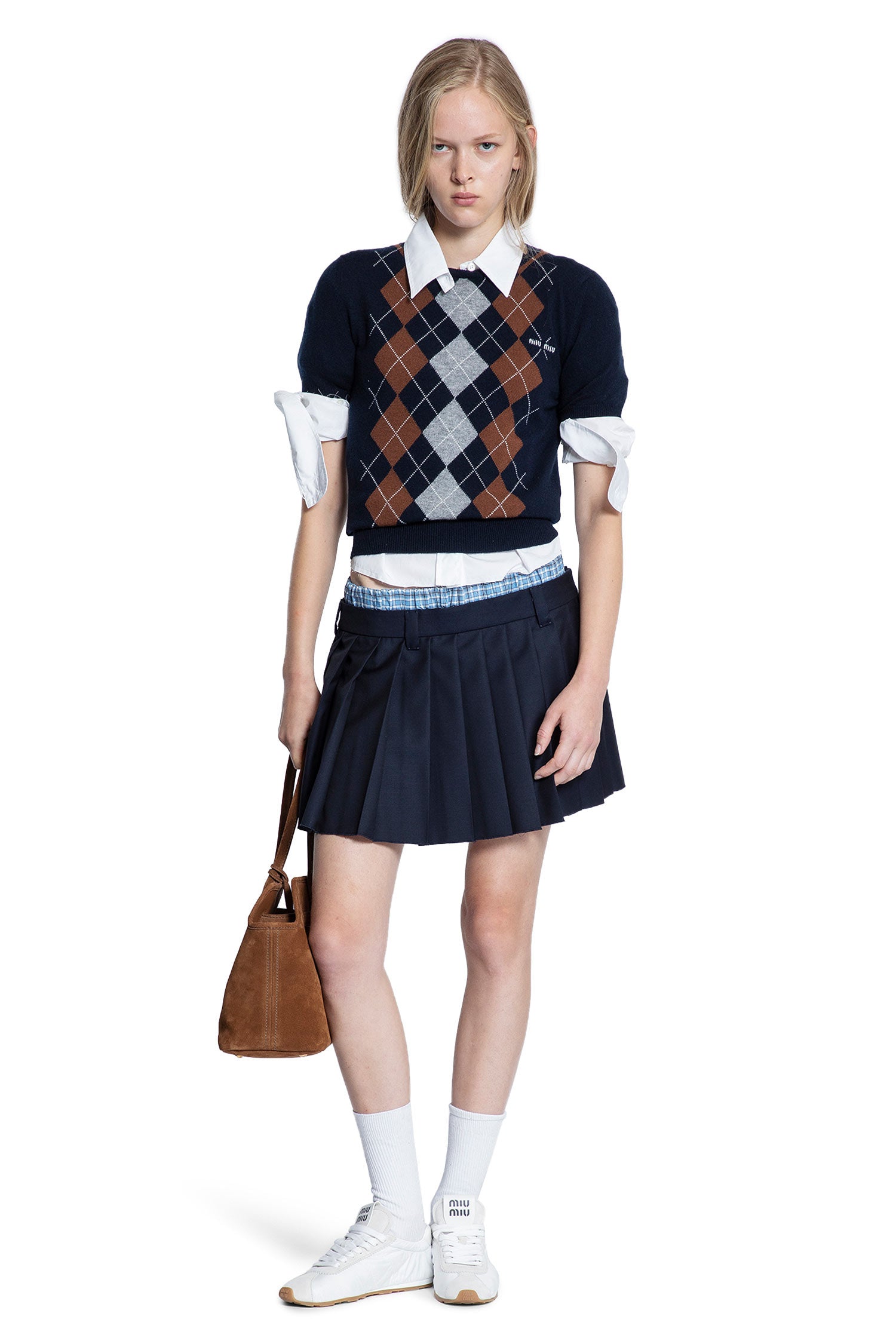 Cropped Poplin Shirt - Antonioli.eu