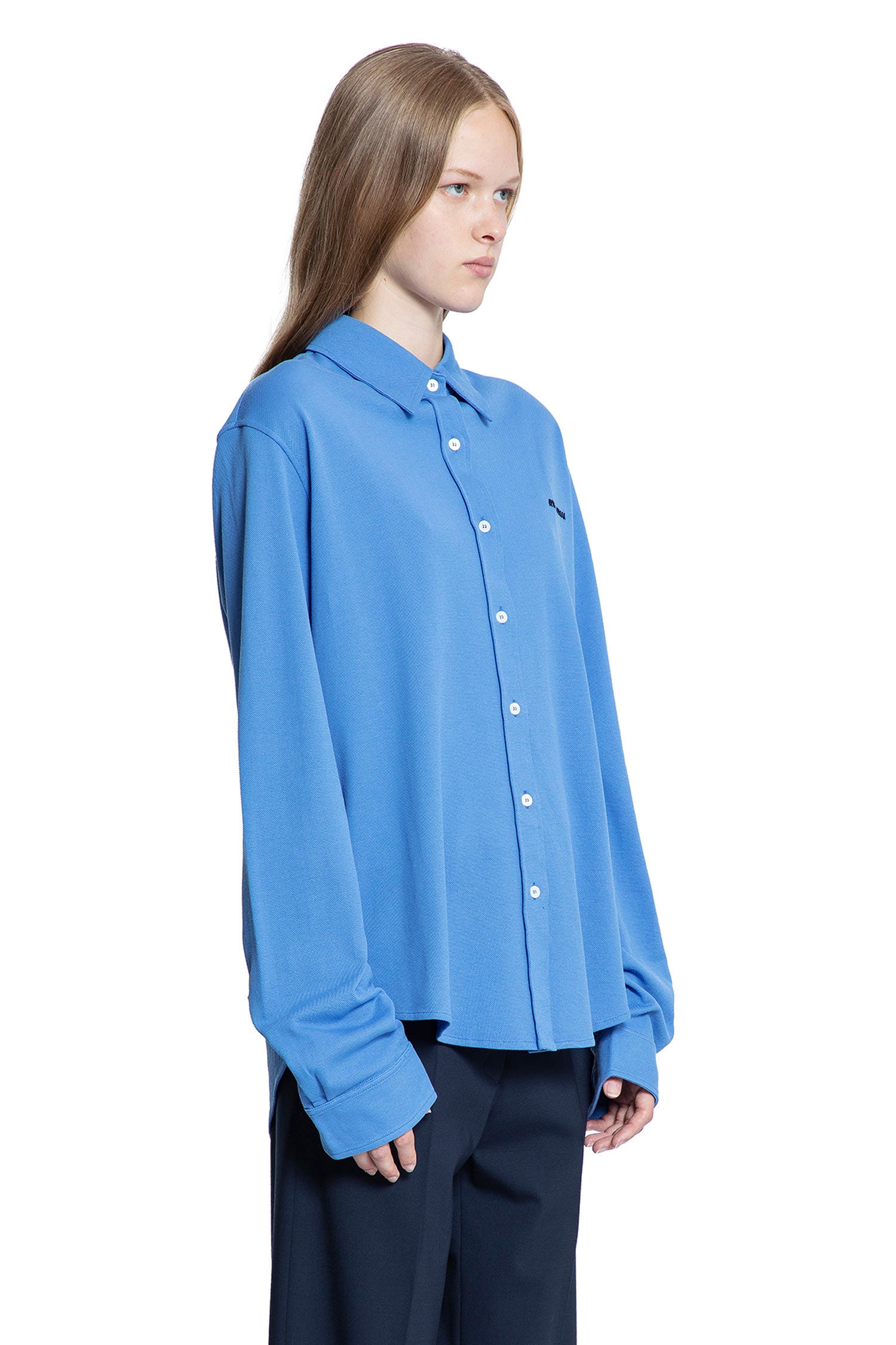 Cotton Piqué Shirt - Antonioli.eu