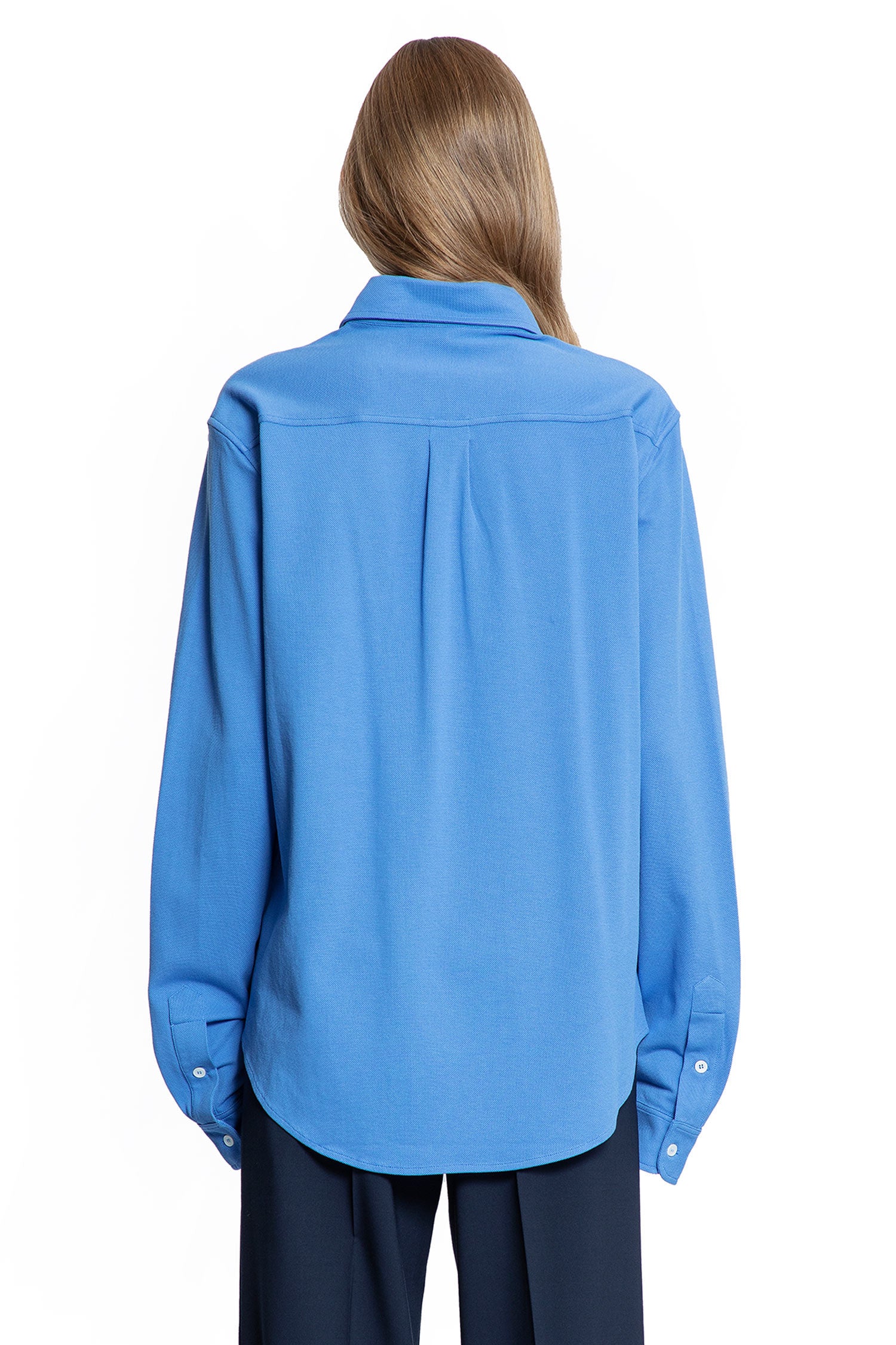 Cotton Piqué Shirt - Antonioli.eu