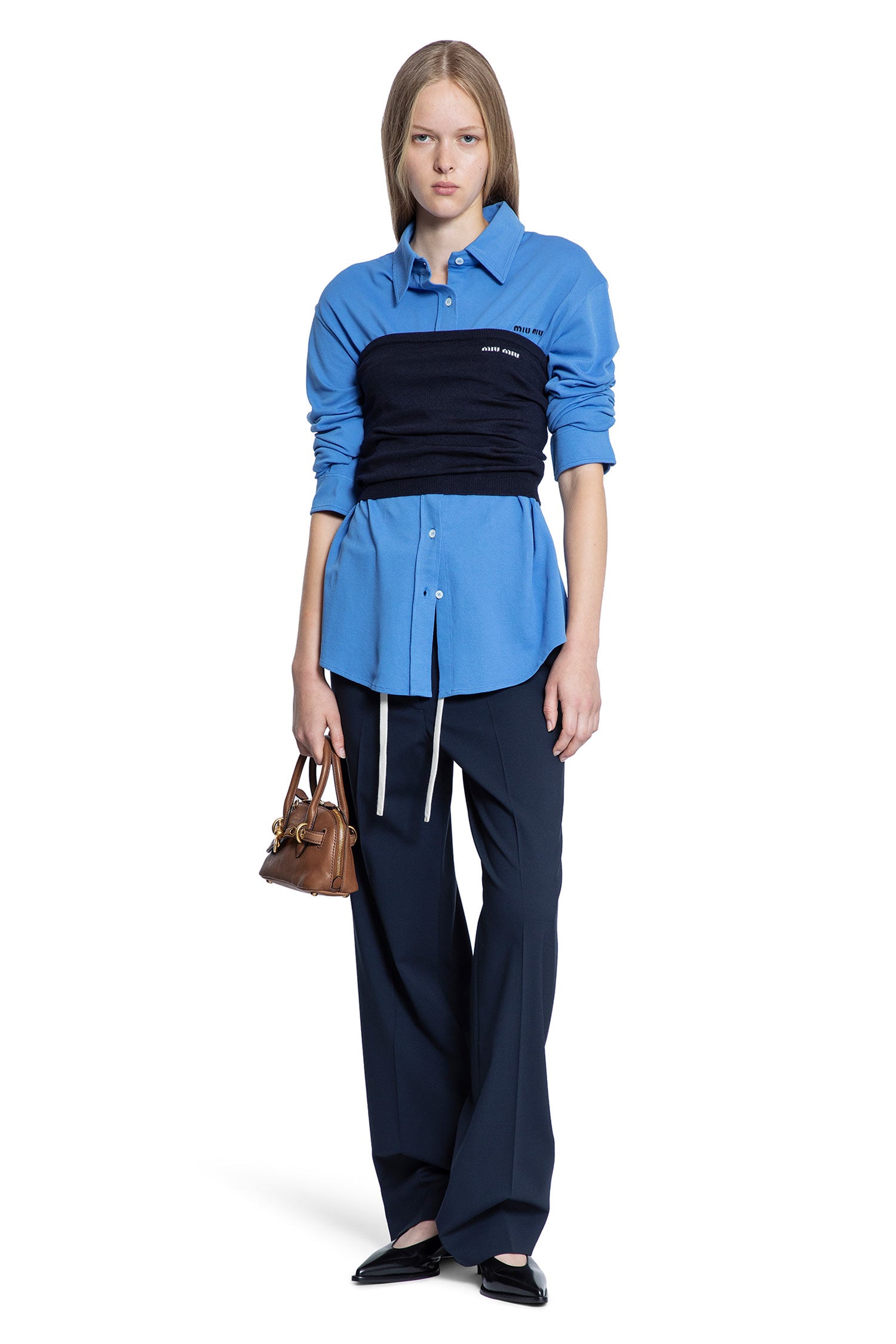 Cotton Piqué Shirt - Antonioli.eu