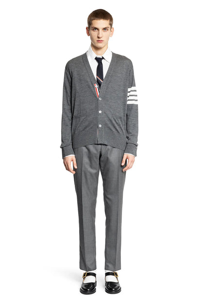 Merino Wool 4-Bar Cardigan - Antonioli.eu