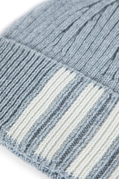 $ bar ribbed beanie - Antonioli.eu