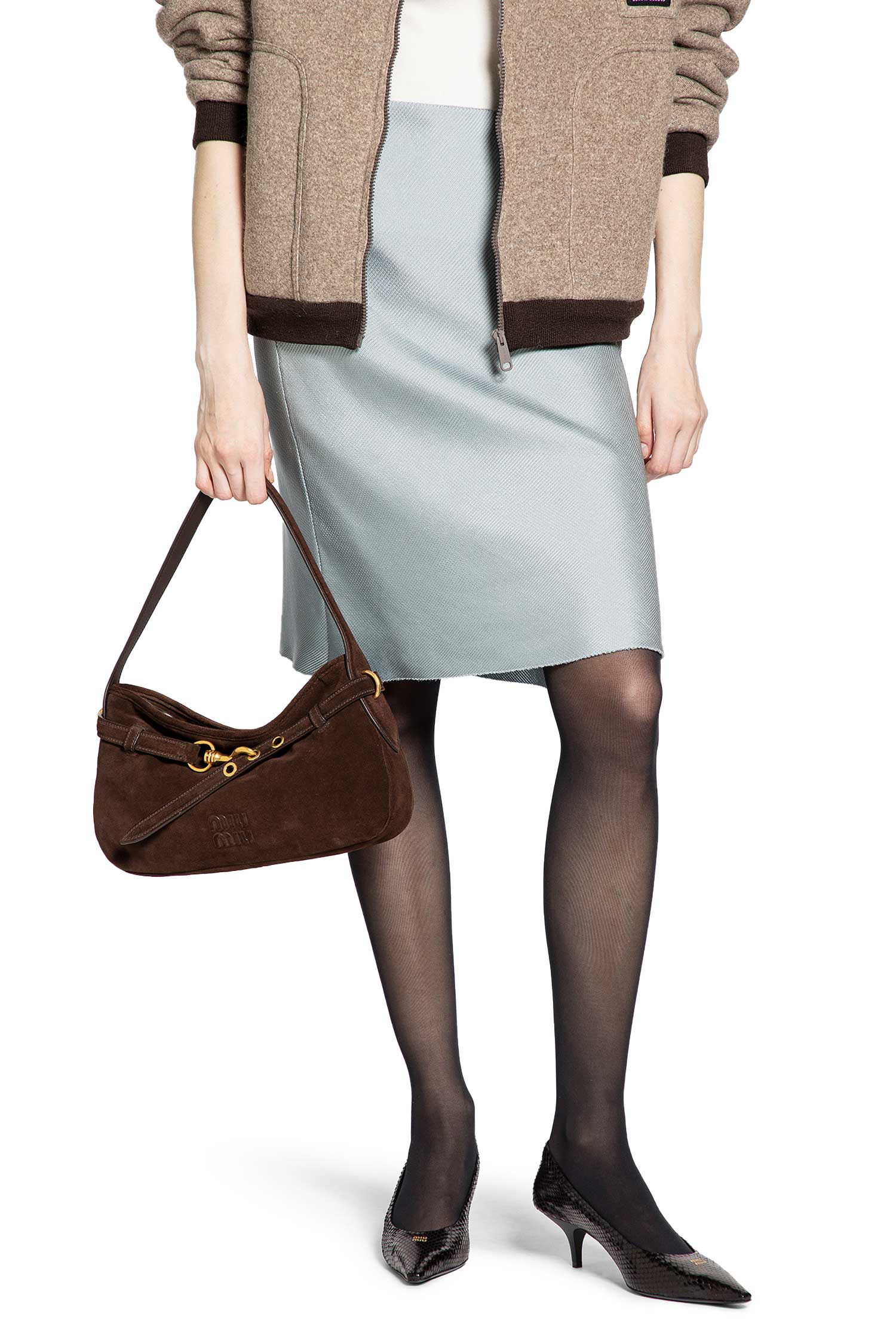Silk Knit Midi Skirt - Antonioli.eu