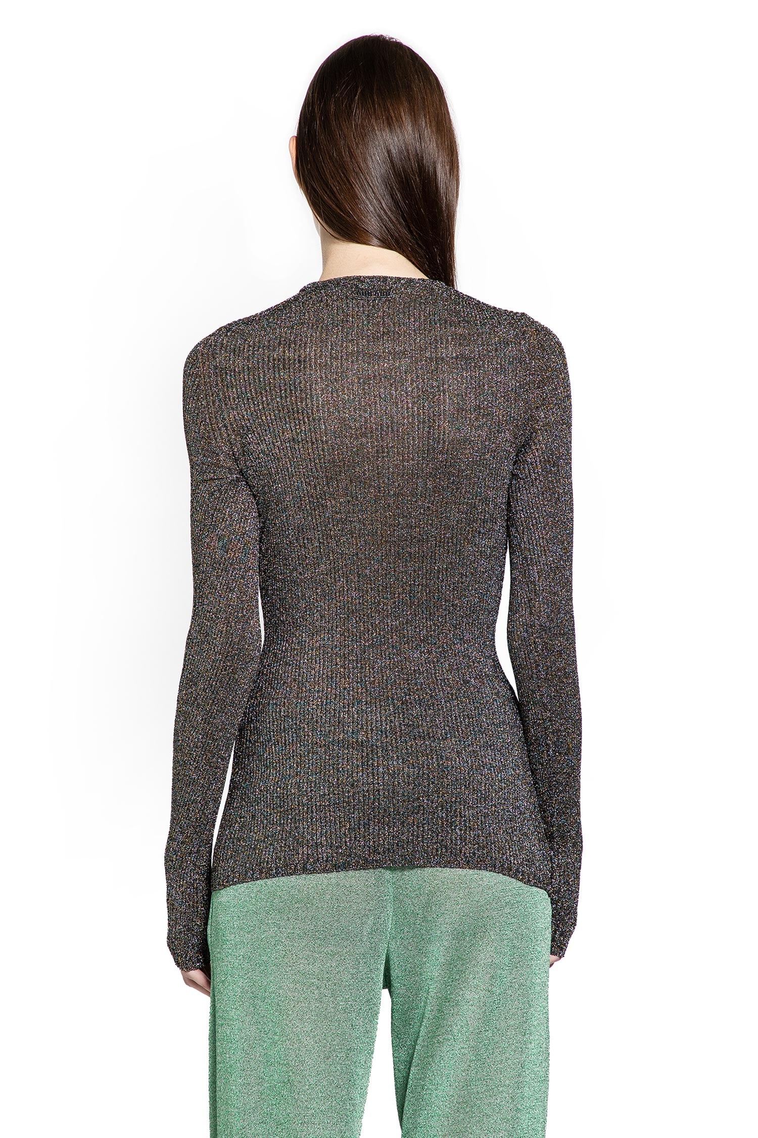 Lurex V-Neck Sweater