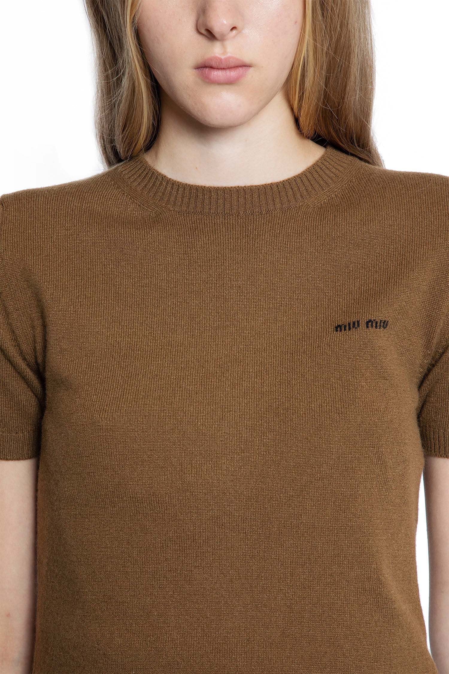 Cashmere Short Sleeve Sweater - Antonioli.eu