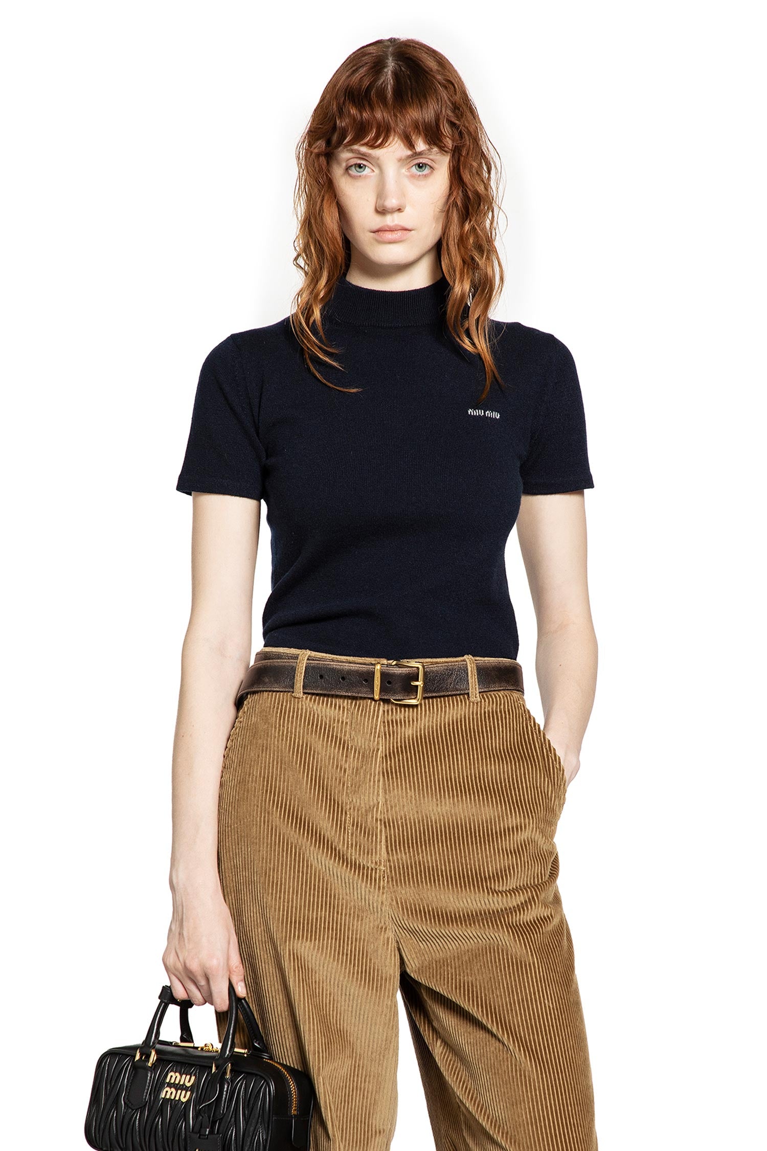 Cashmere Short Sleeve Sweater - Antonioli.eu
