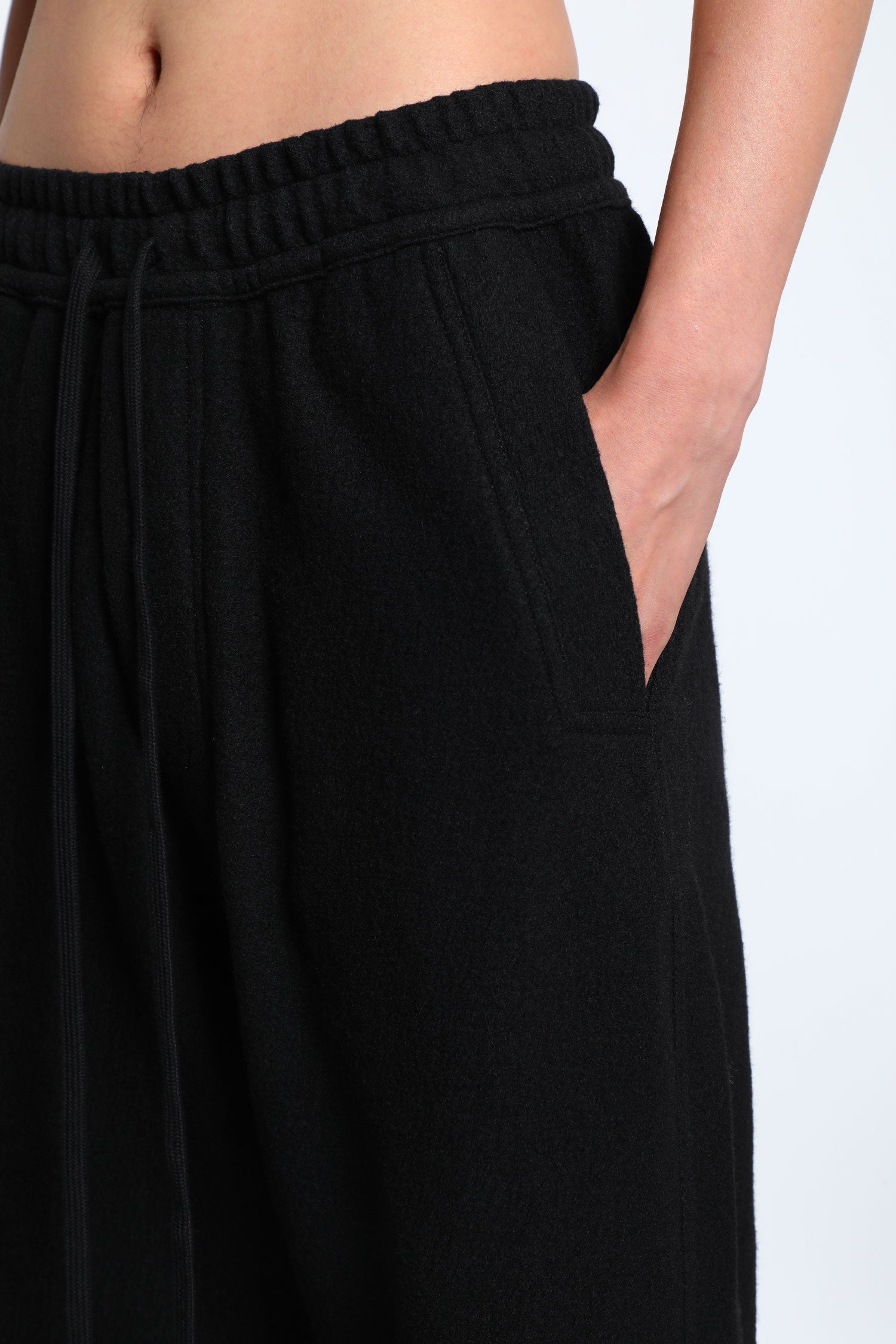 Wool Felt Sweatpants - Antonioli.eu