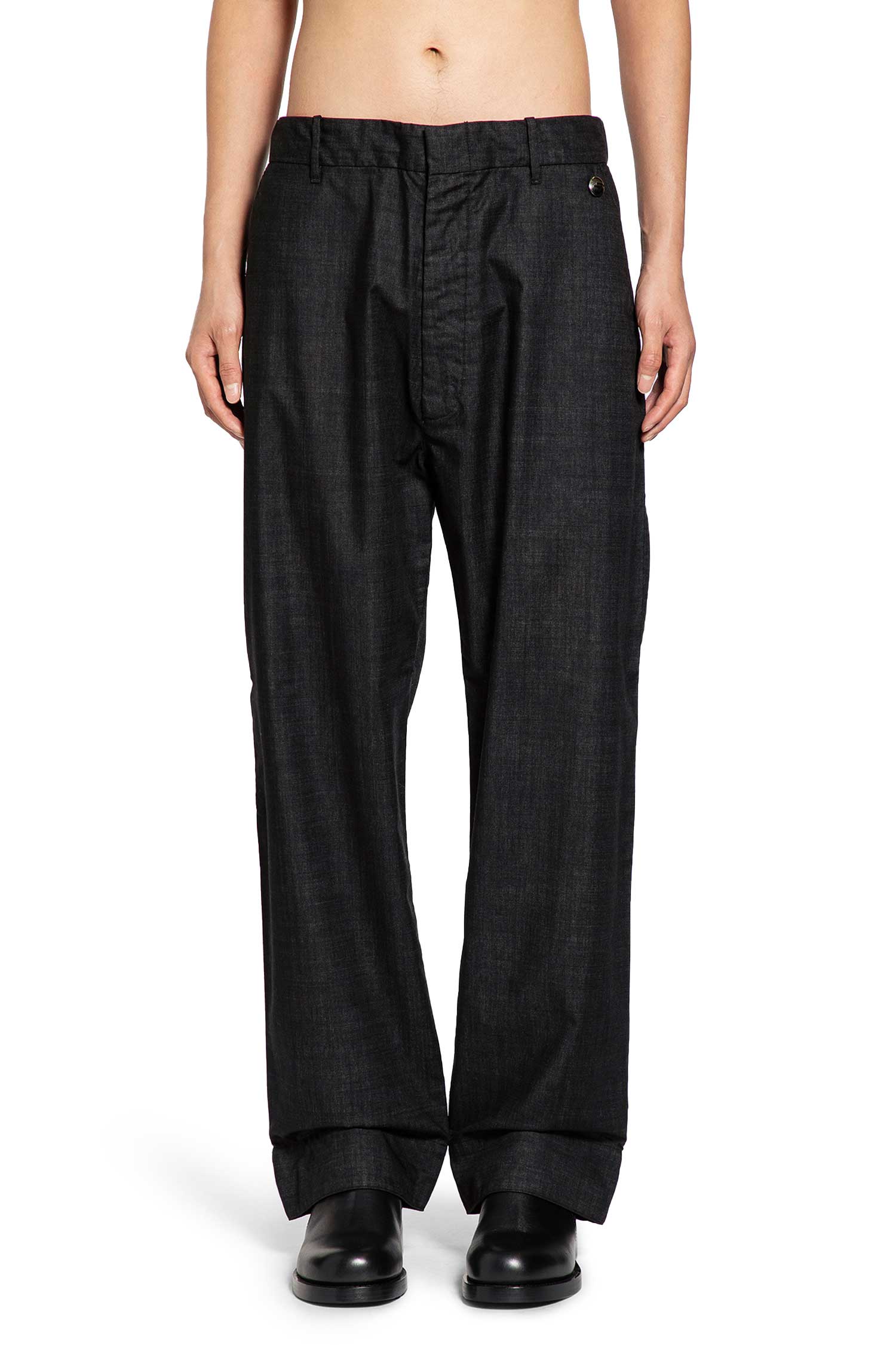 Resined and Garment Dyed Pants - Antonioli.eu