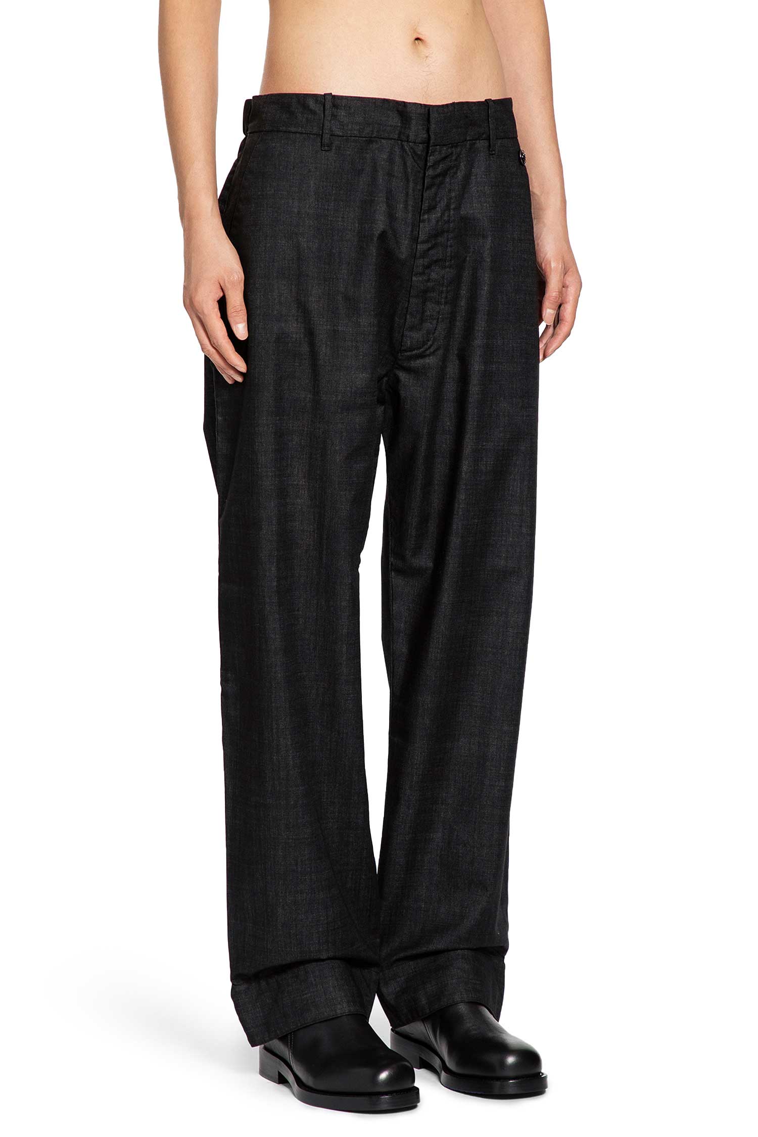 Resined and Garment Dyed Pants - Antonioli.eu