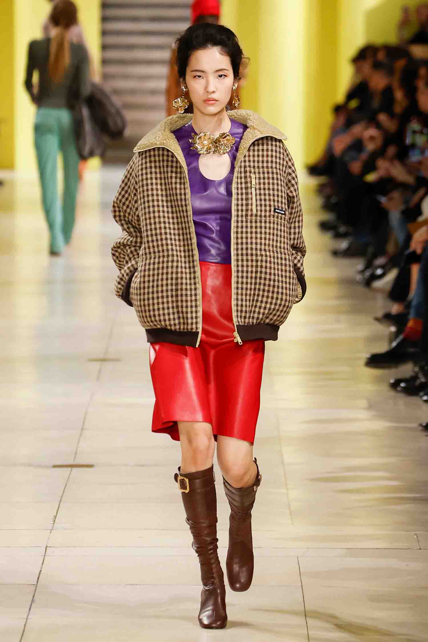 Nappa Leather Skirt