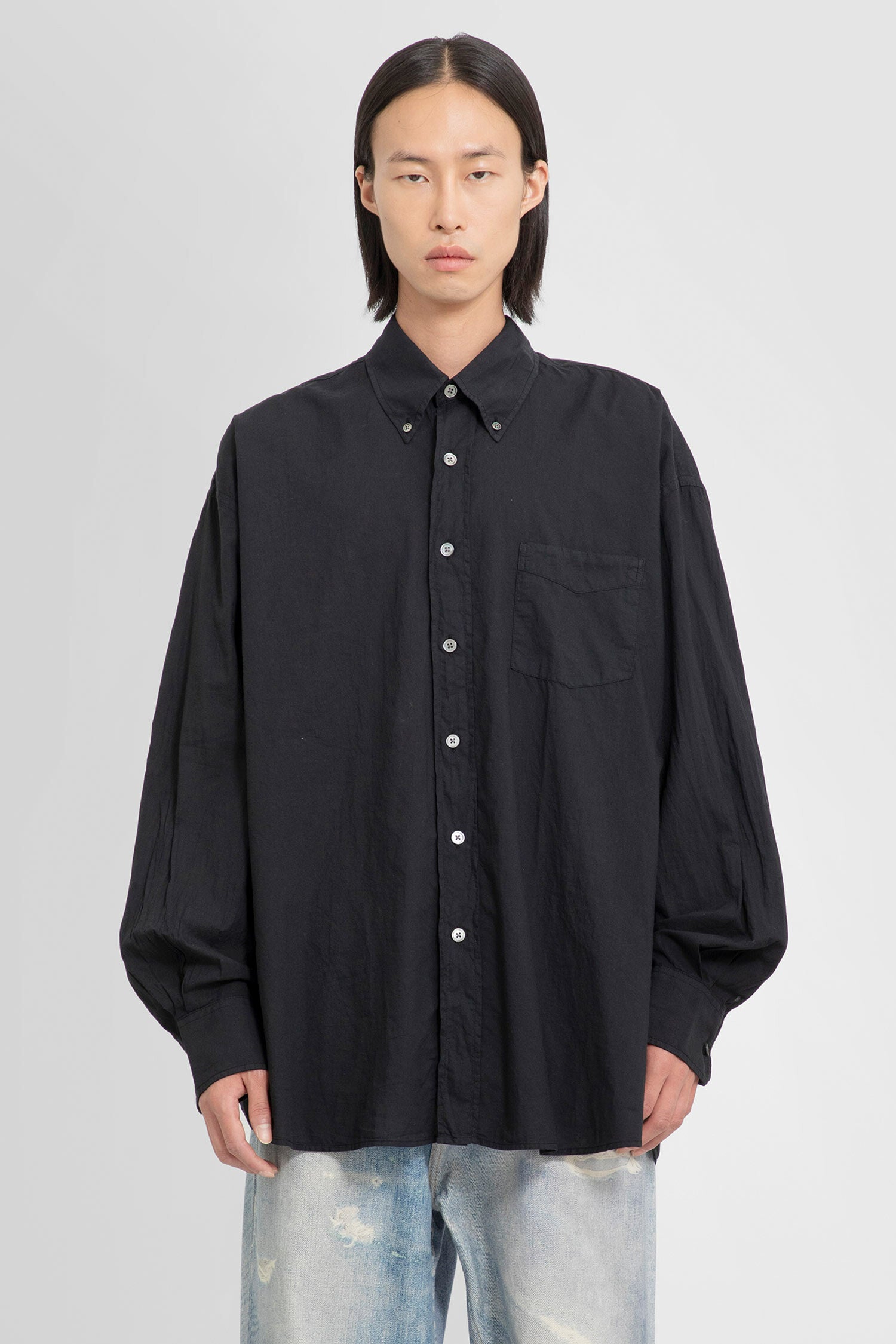 Borrowed Button-Down Shirt - Antonioli.eu