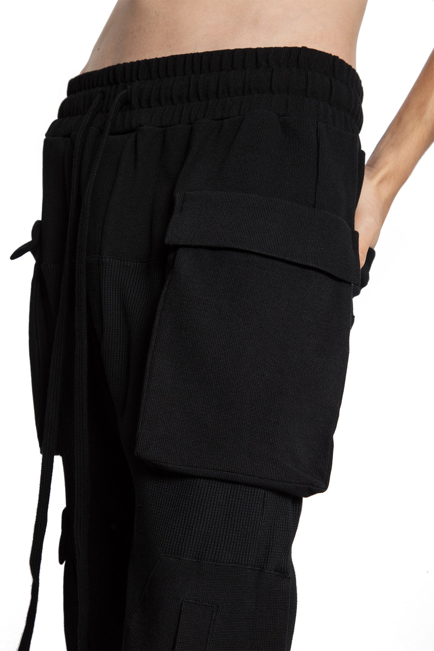Waffle Cotton Jersey Sweatpants - Antonioli.eu