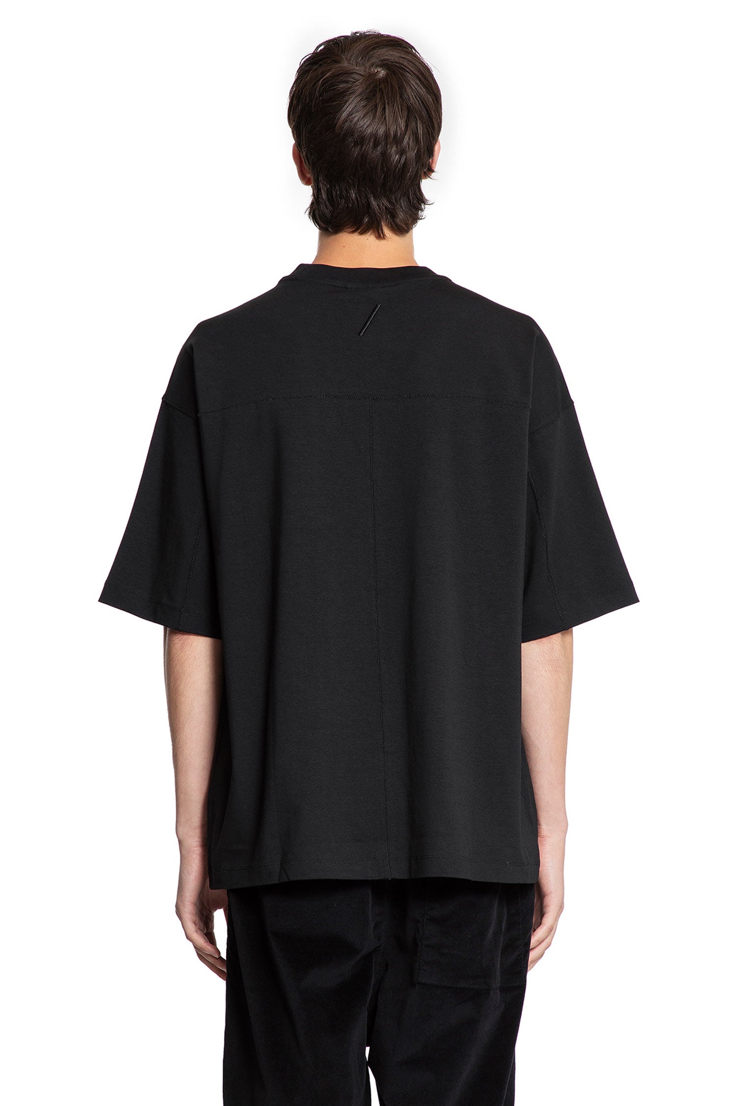 Stretch Cotton Modal Boxy T-Shirt - Antonioli.eu
