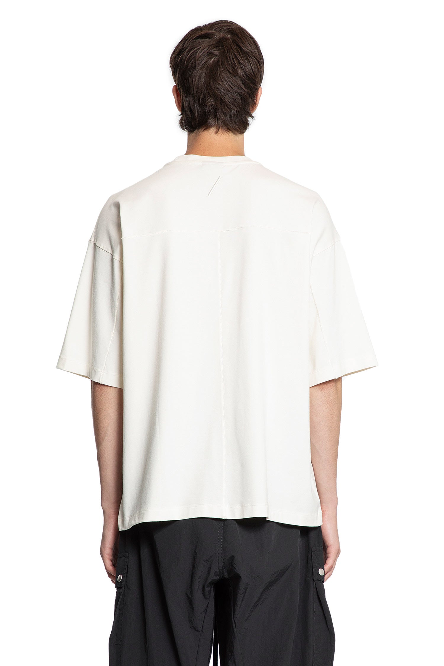 Stretch Cotton Modal Boxy T-Shirt - Antonioli.eu
