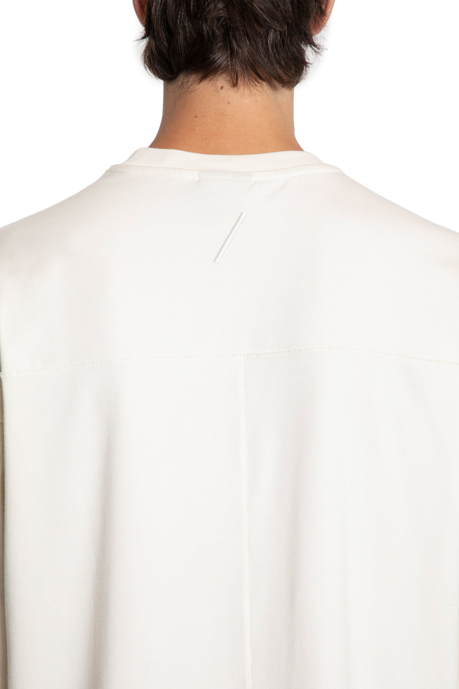 Stretch Cotton Modal Boxy T-Shirt - Antonioli.eu