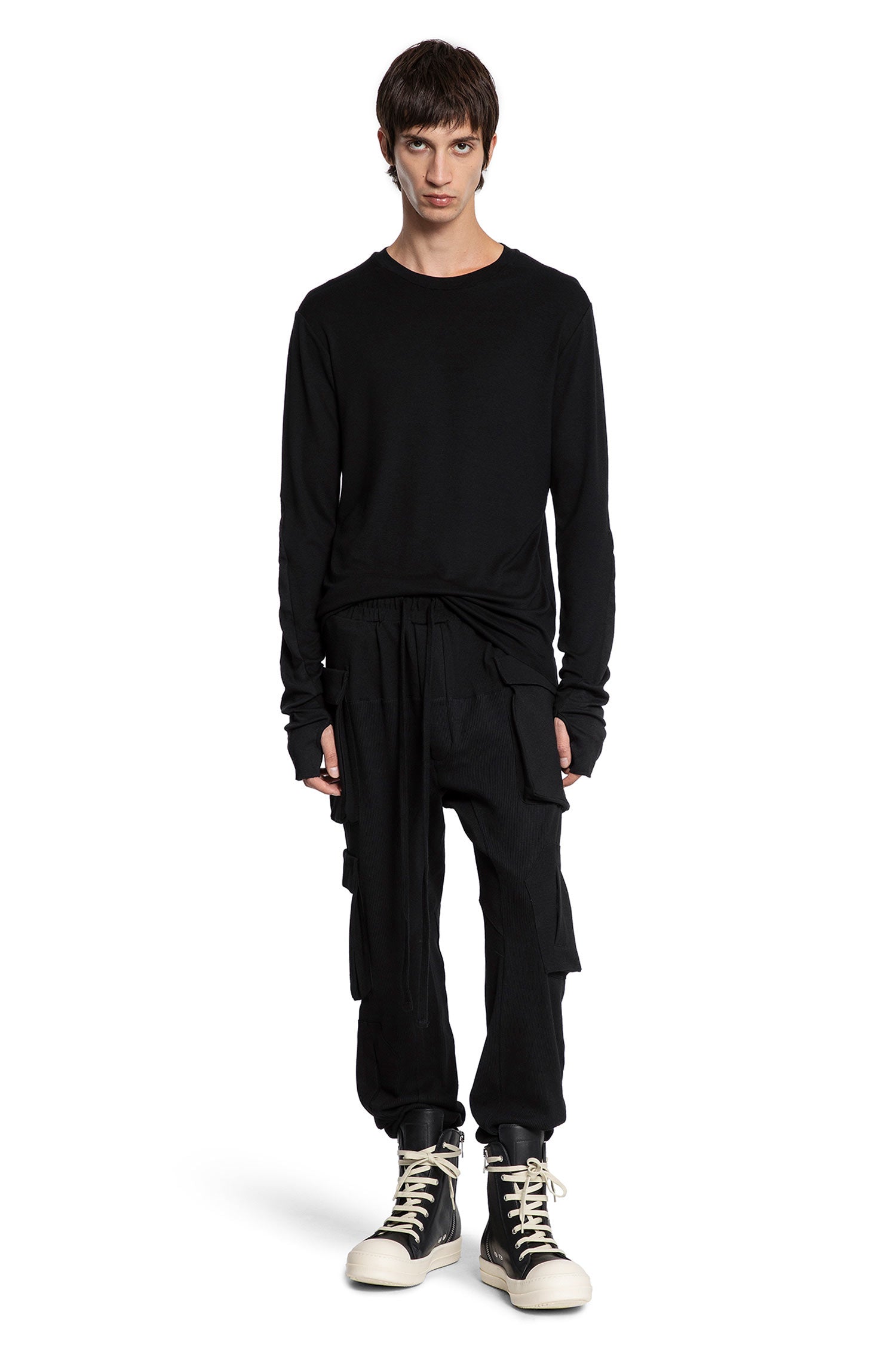 Long Sleeve T-Shirt with Hand Gaiters - Antonioli.eu