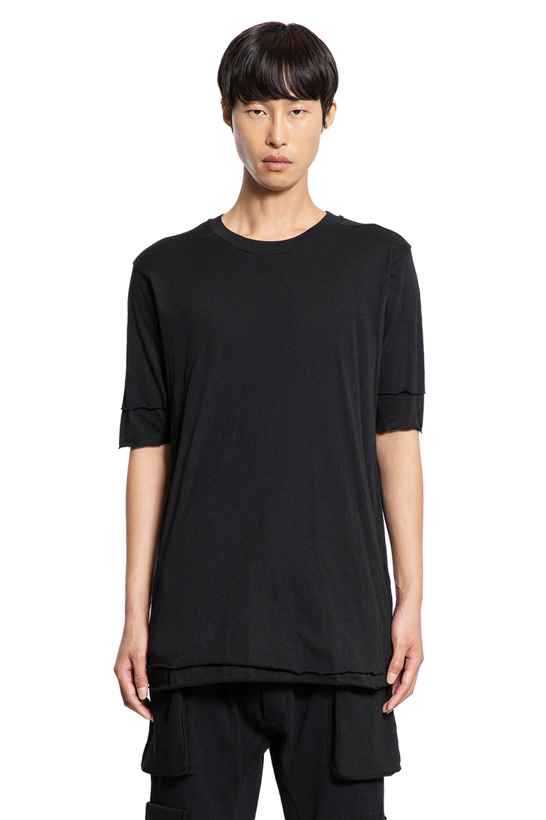 Layered Cotton Jersey T-Shirt - Antonioli.eu