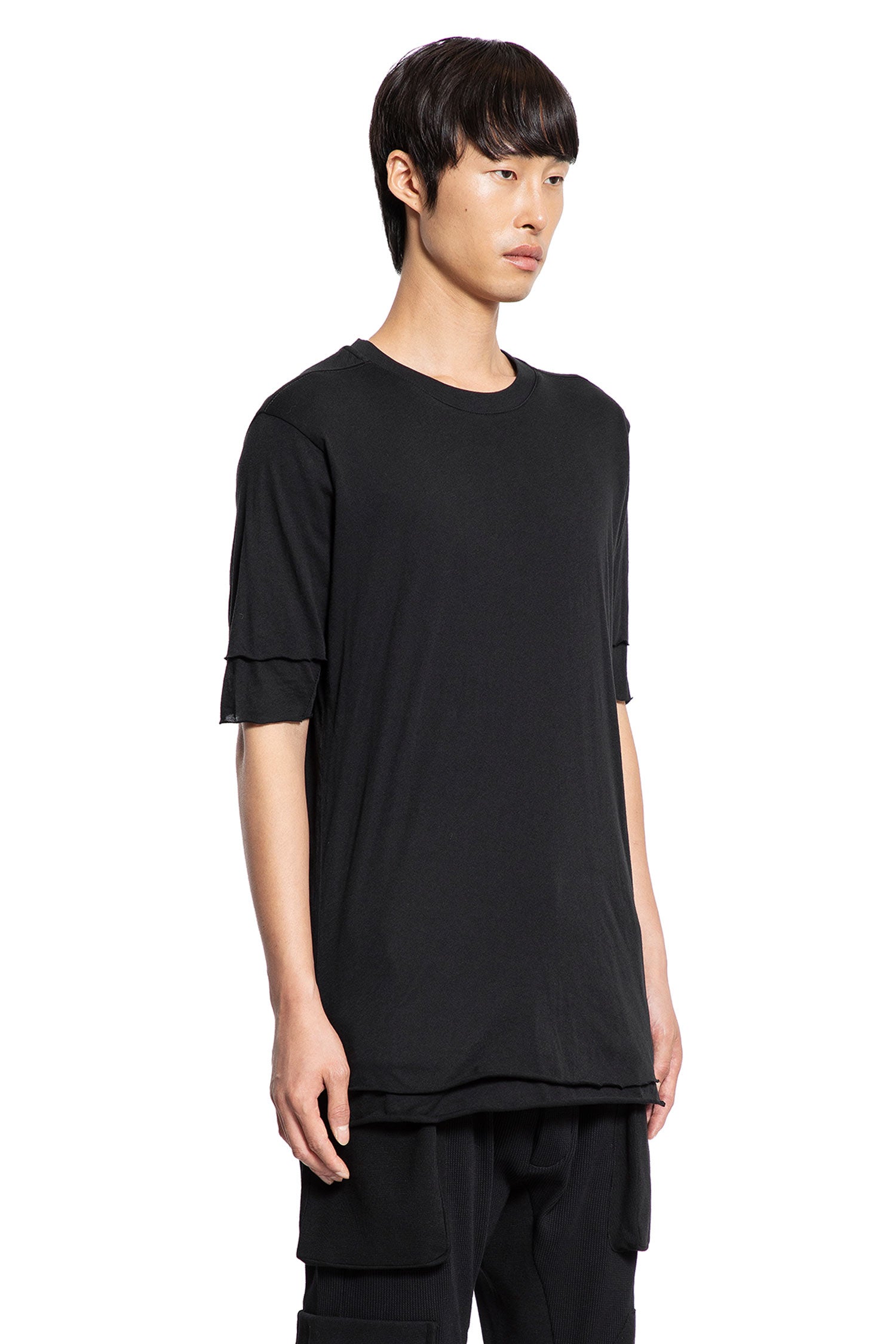 Layered Cotton Jersey T-Shirt