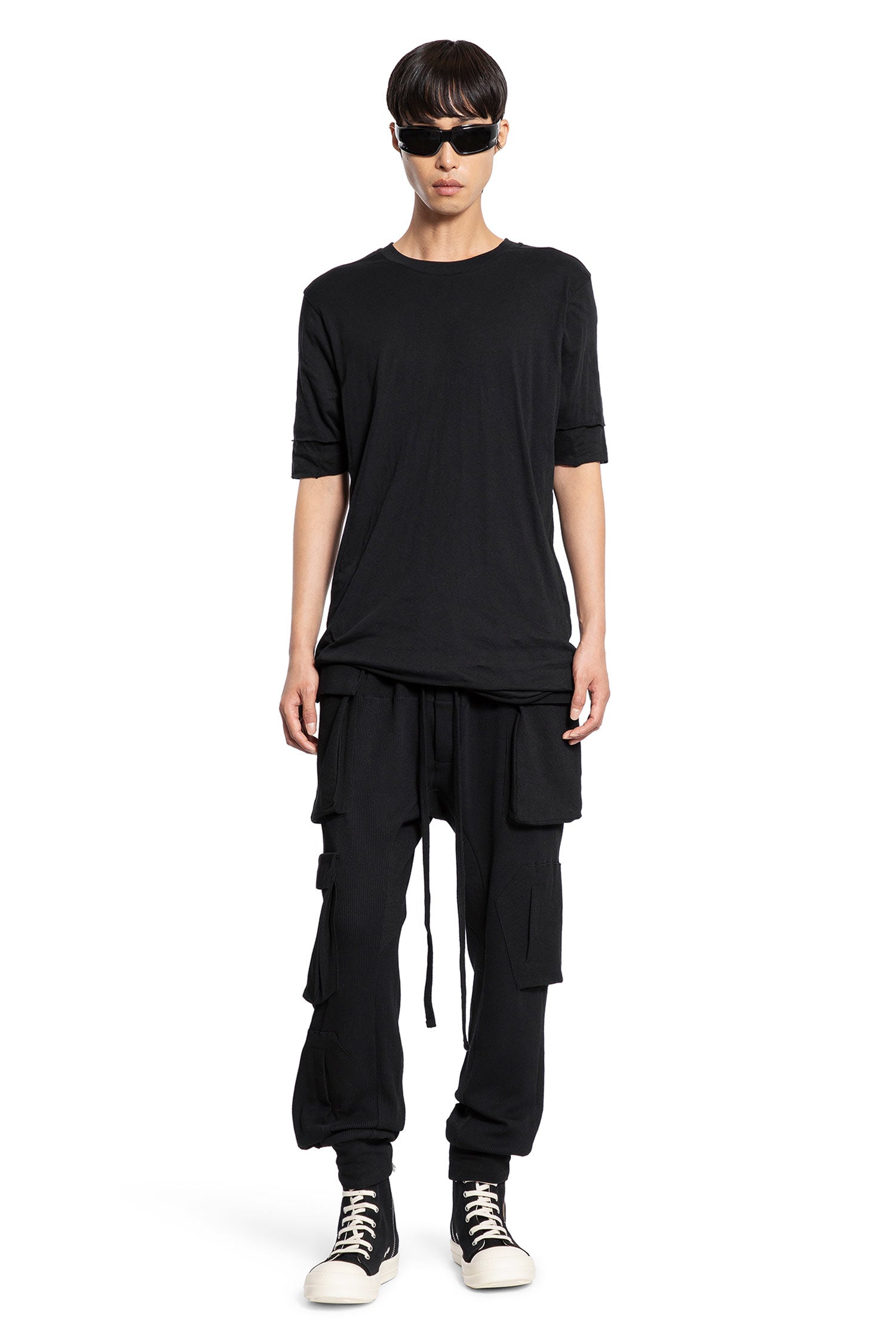 Layered Cotton Jersey T-Shirt