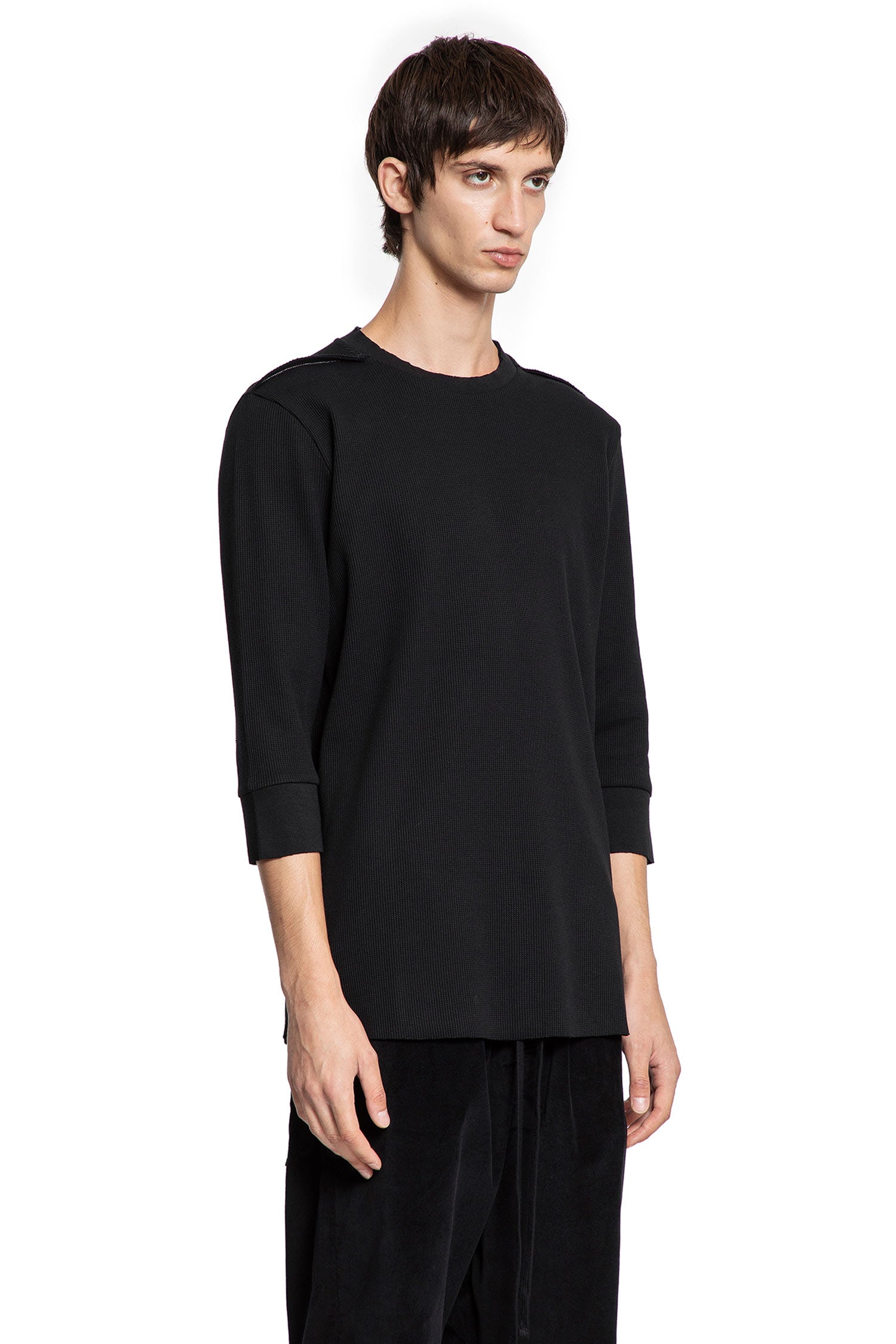 Stretch Waffle Jersey T-Shirt - Antonioli.eu