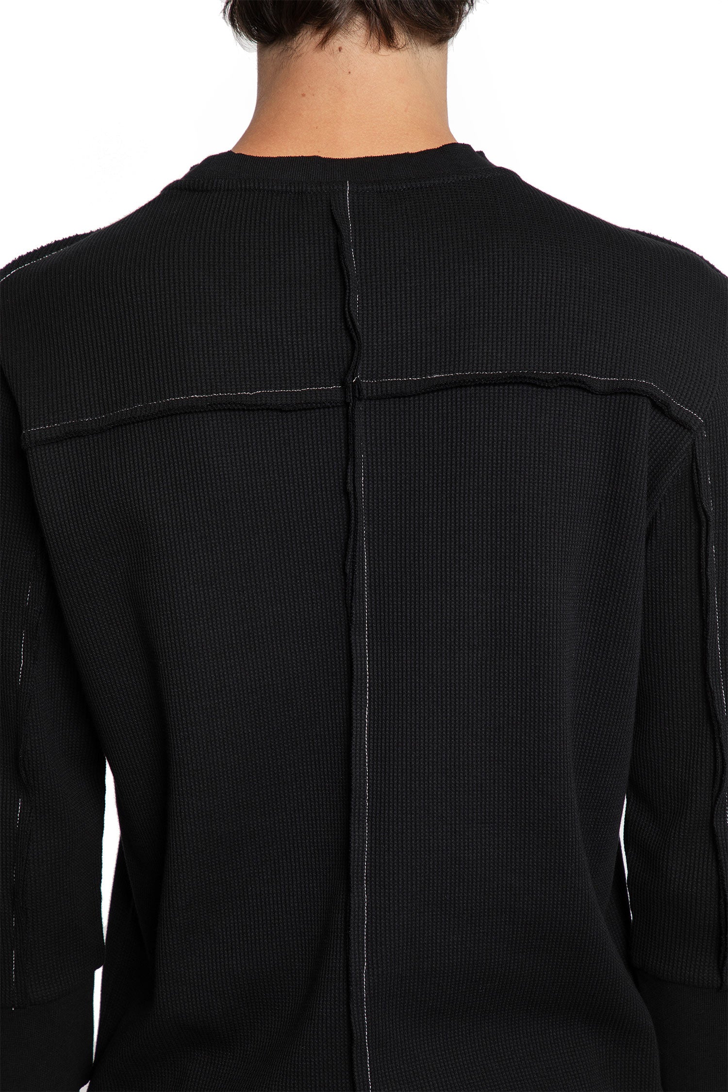 Stretch Waffle Jersey T-Shirt - Antonioli.eu