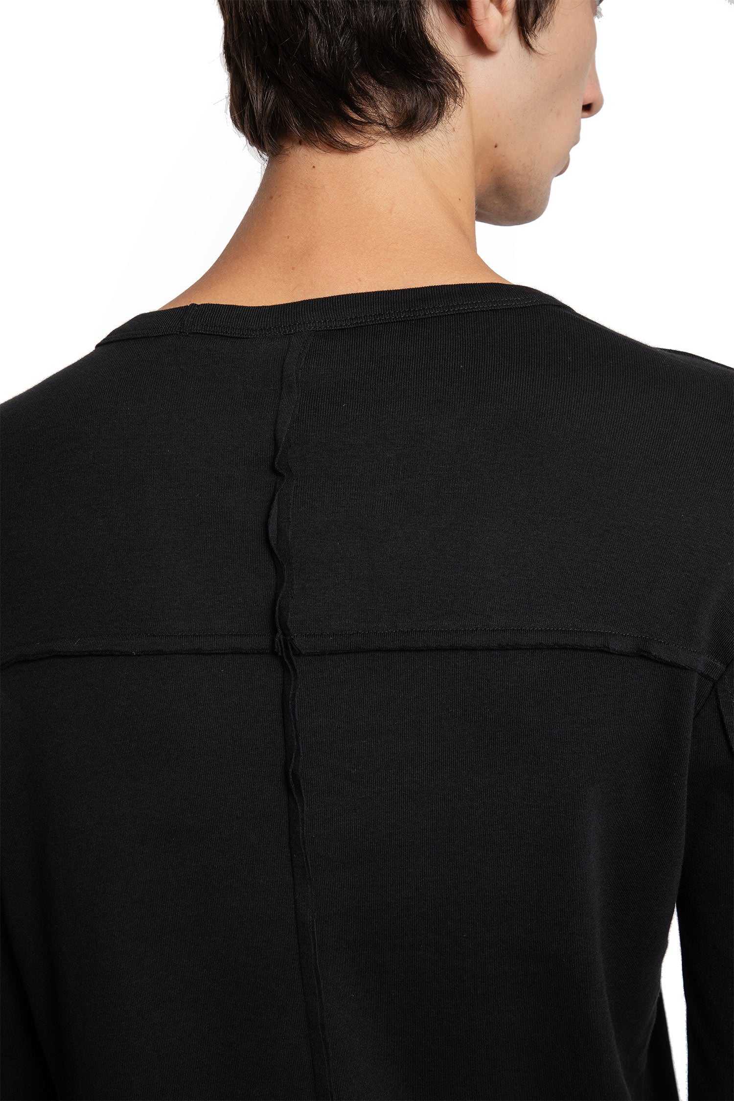 Cotton T-Shirt with Hand Gaiters - Antonioli.eu