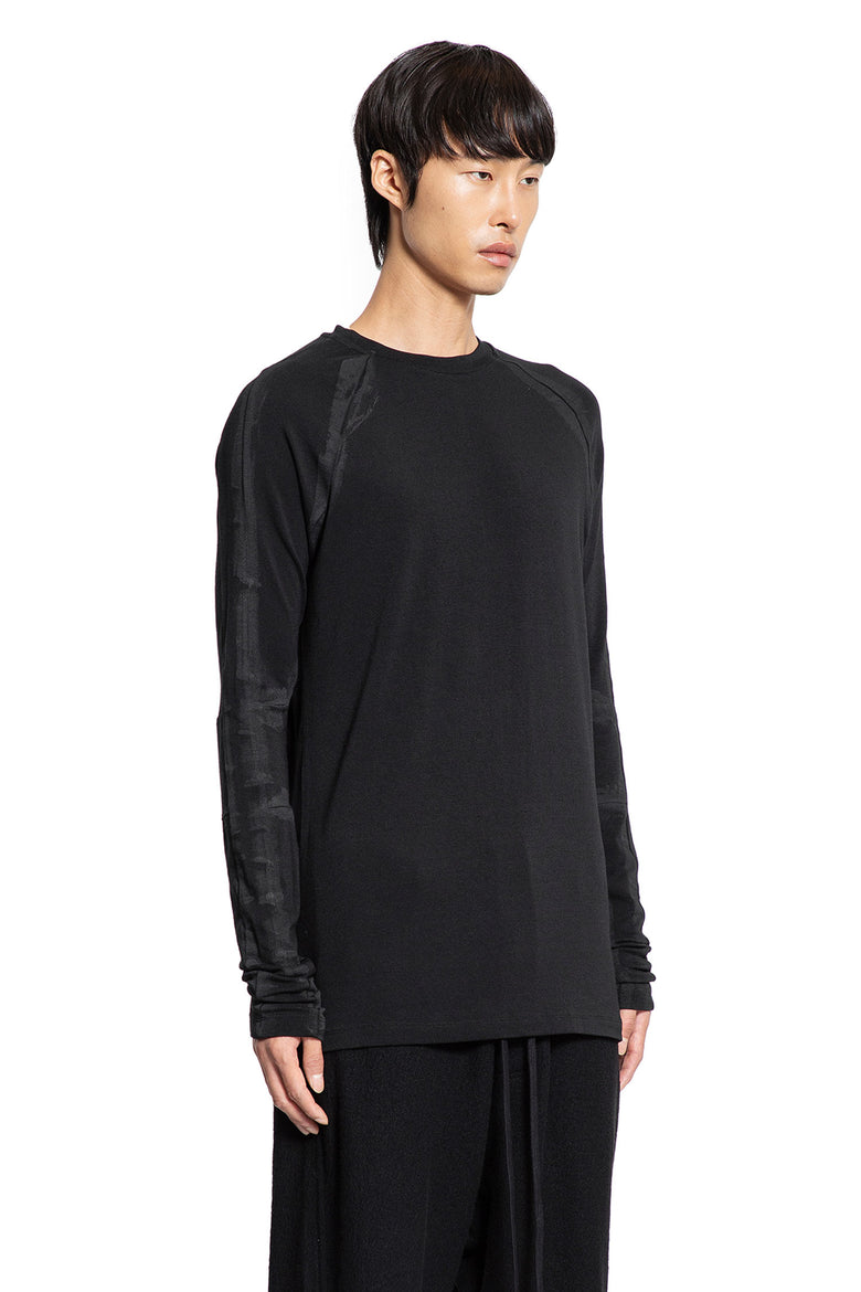 Stretch Cotton Modal Long Sleeve T-Shirt - Antonioli.eu