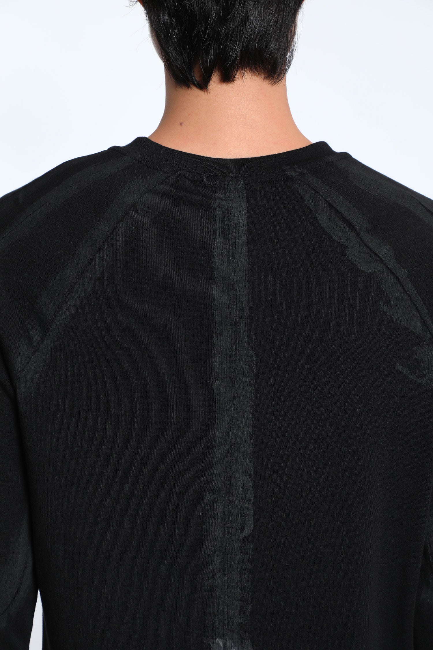 Stretch Cotton Modal Long Sleeve T-Shirt - Antonioli.eu