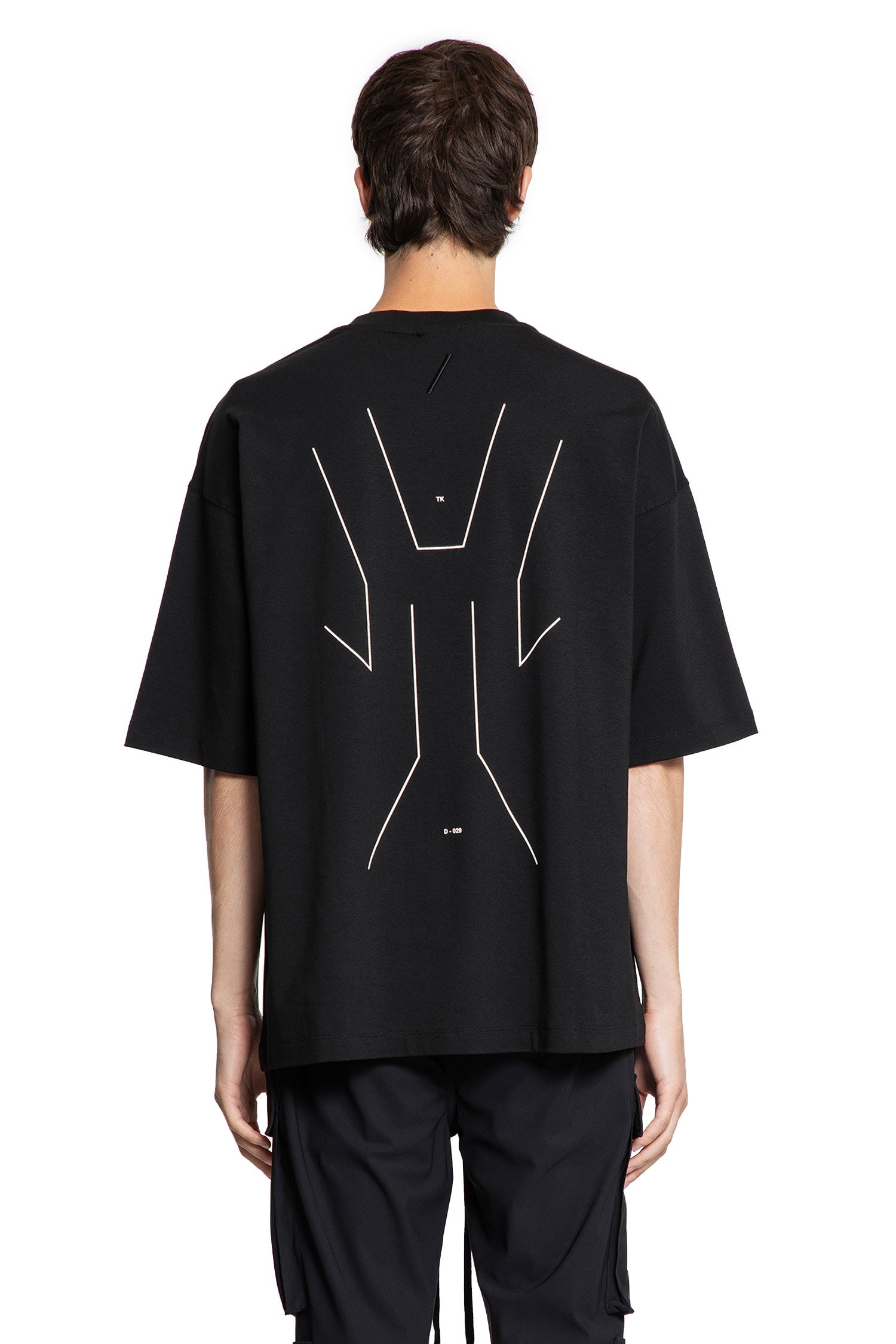 Stretch Cotton Modal Graphic T-Shirt - Antonioli.eu