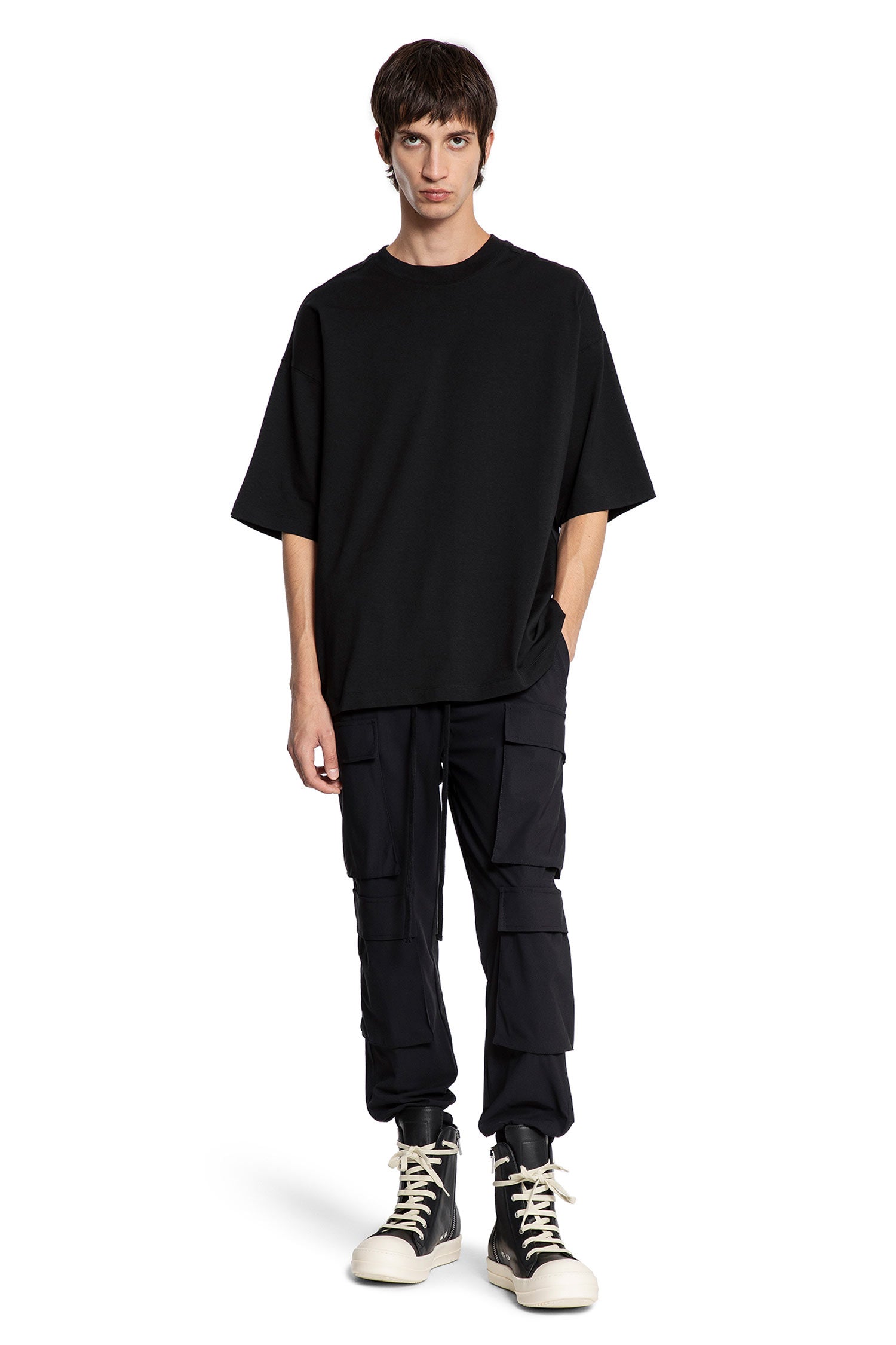 Stretch Cotton Modal Graphic T-Shirt - Antonioli.eu