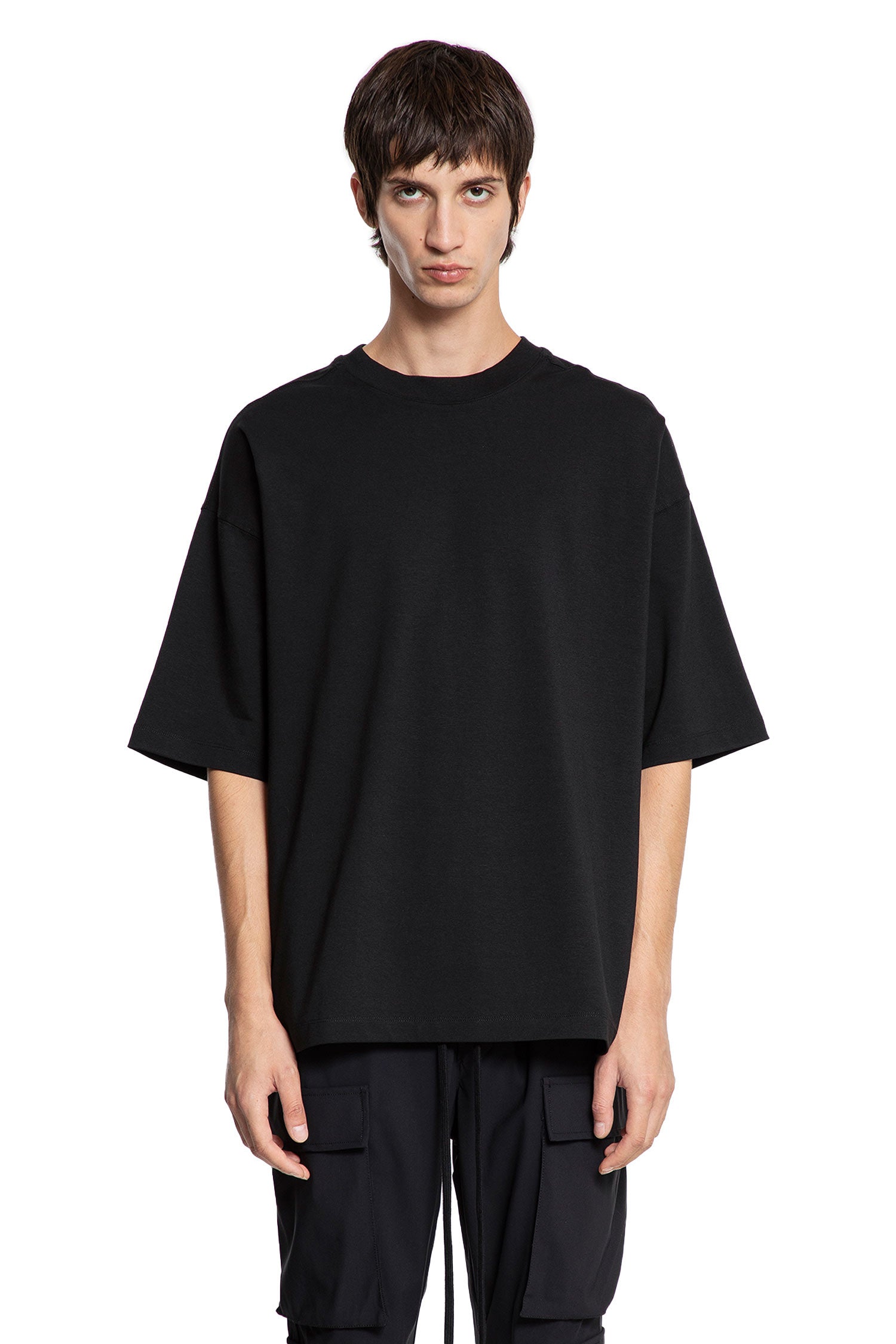 Stretch Cotton Modal Graphic T-Shirt - Antonioli.eu