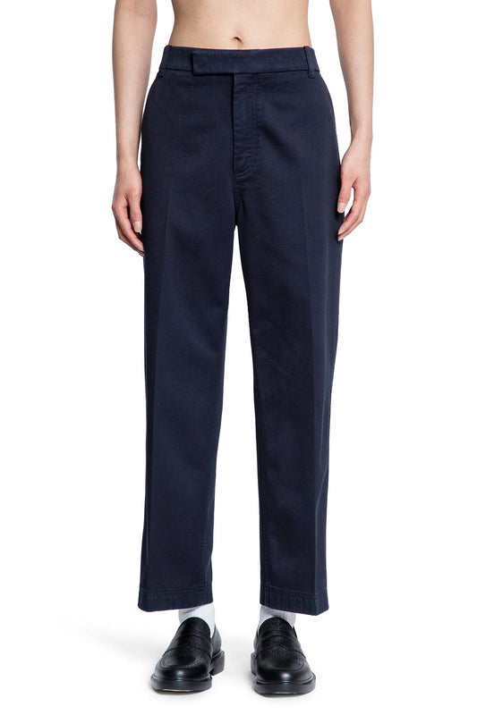 Garment Dyed Chino Trousers in Cotton Twill - Antonioli.eu