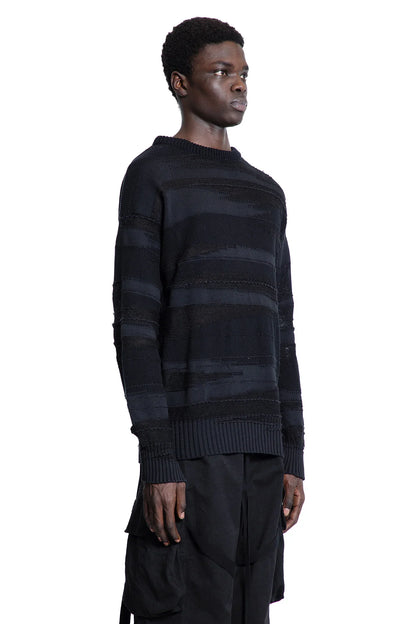 Sriped Multiyarn Cotton Nylon Sweater - Antonioli.eu