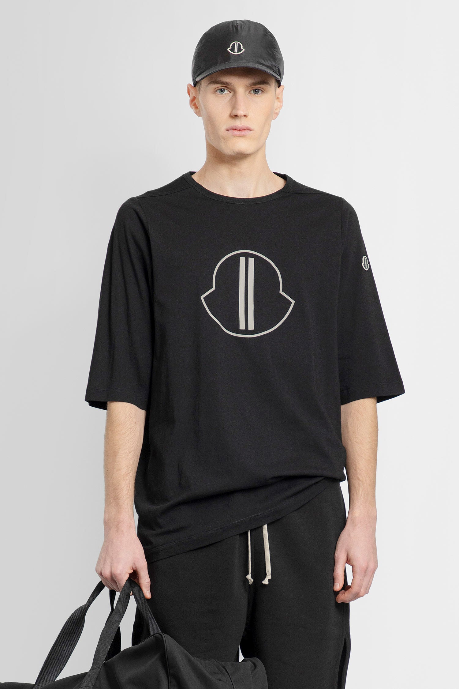 RICK OWENS MAN BLACK T-SHIRTS - RICK OWENS - T-SHIRTS