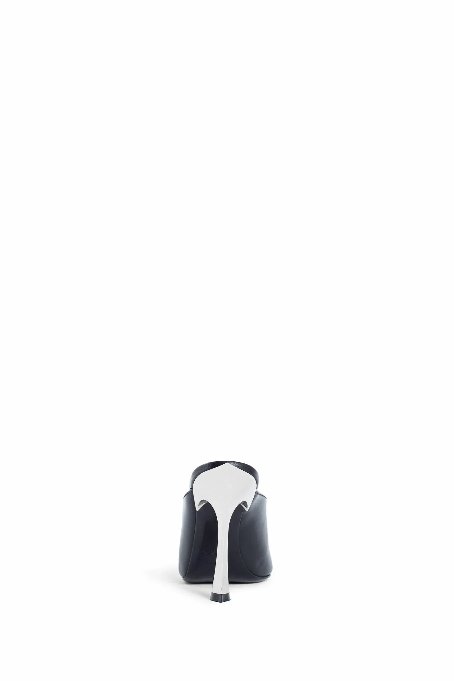 MUGLER WOMAN BLACK MULES - Antonioli.eu