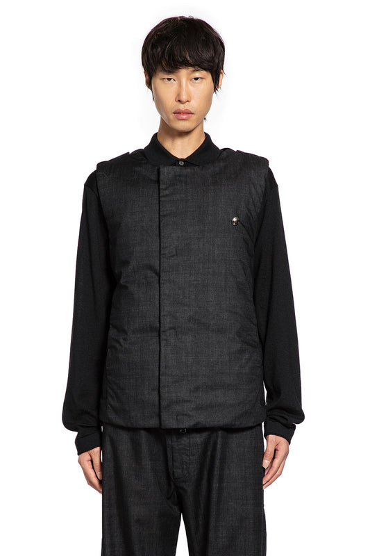 Resin and Garment Dyed Vest - Antonioli.eu