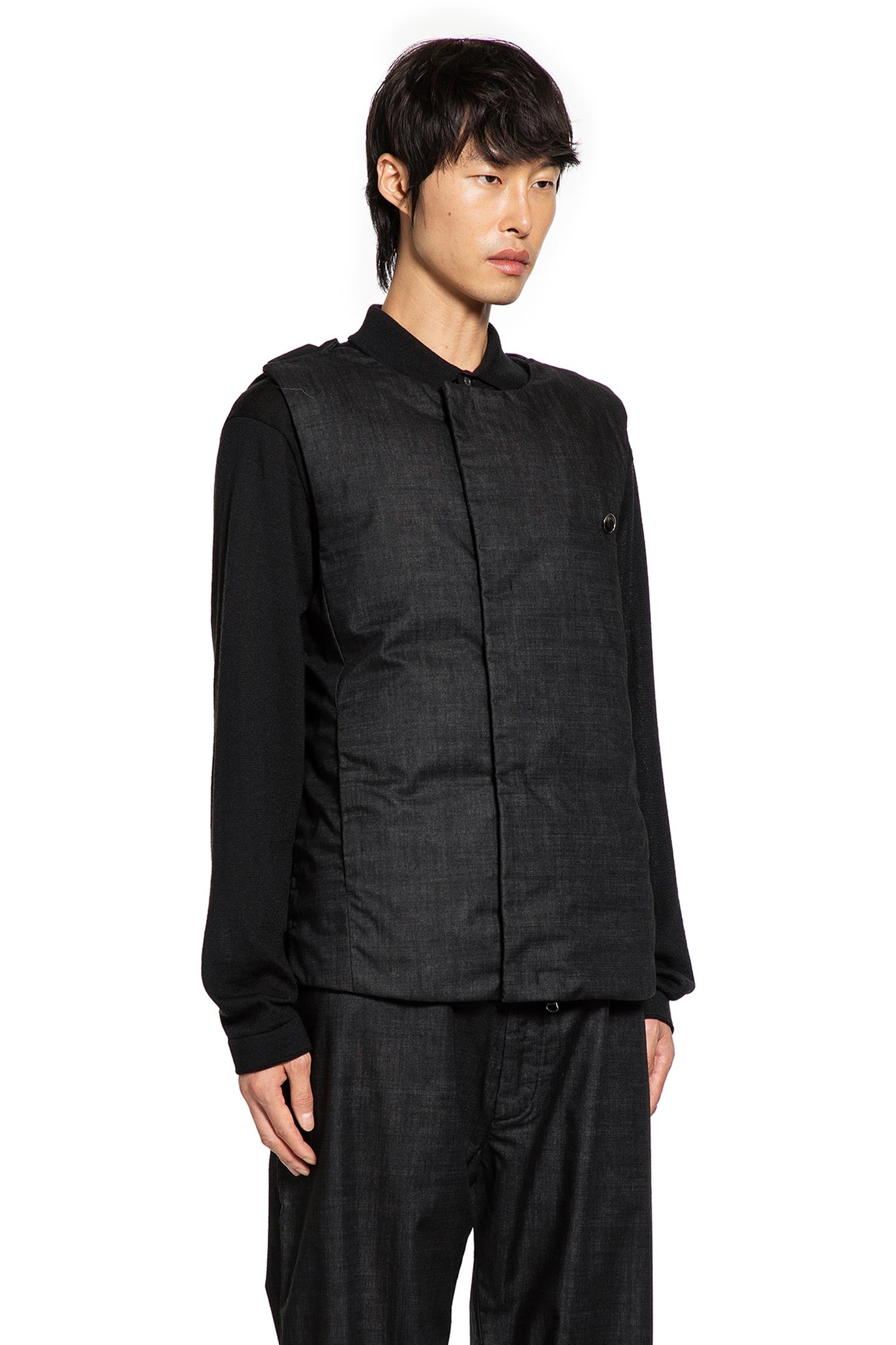 Resin and Garment Dyed Vest - Antonioli.eu