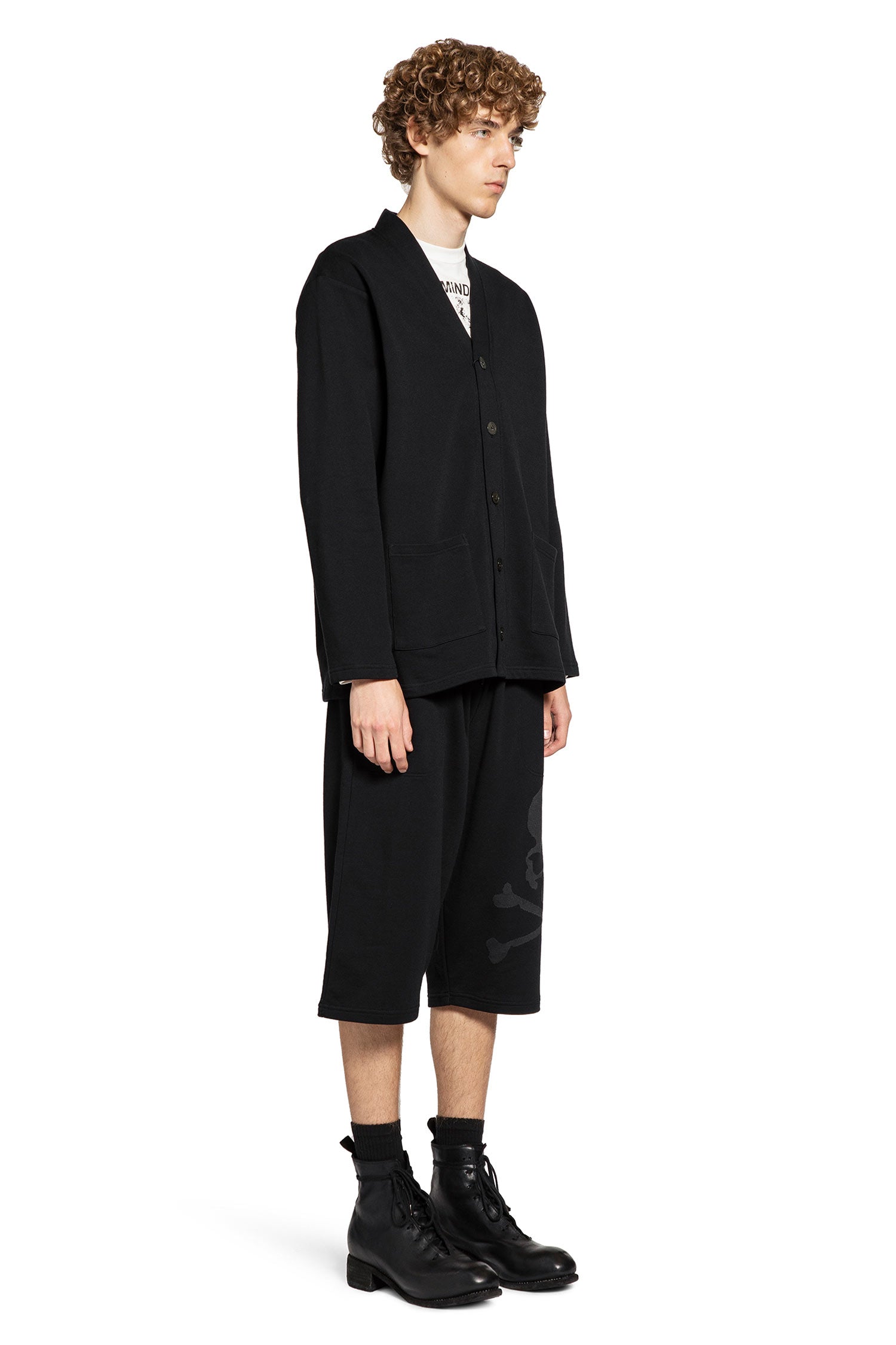 Skull Terry Jacquard Pyjama Shorts