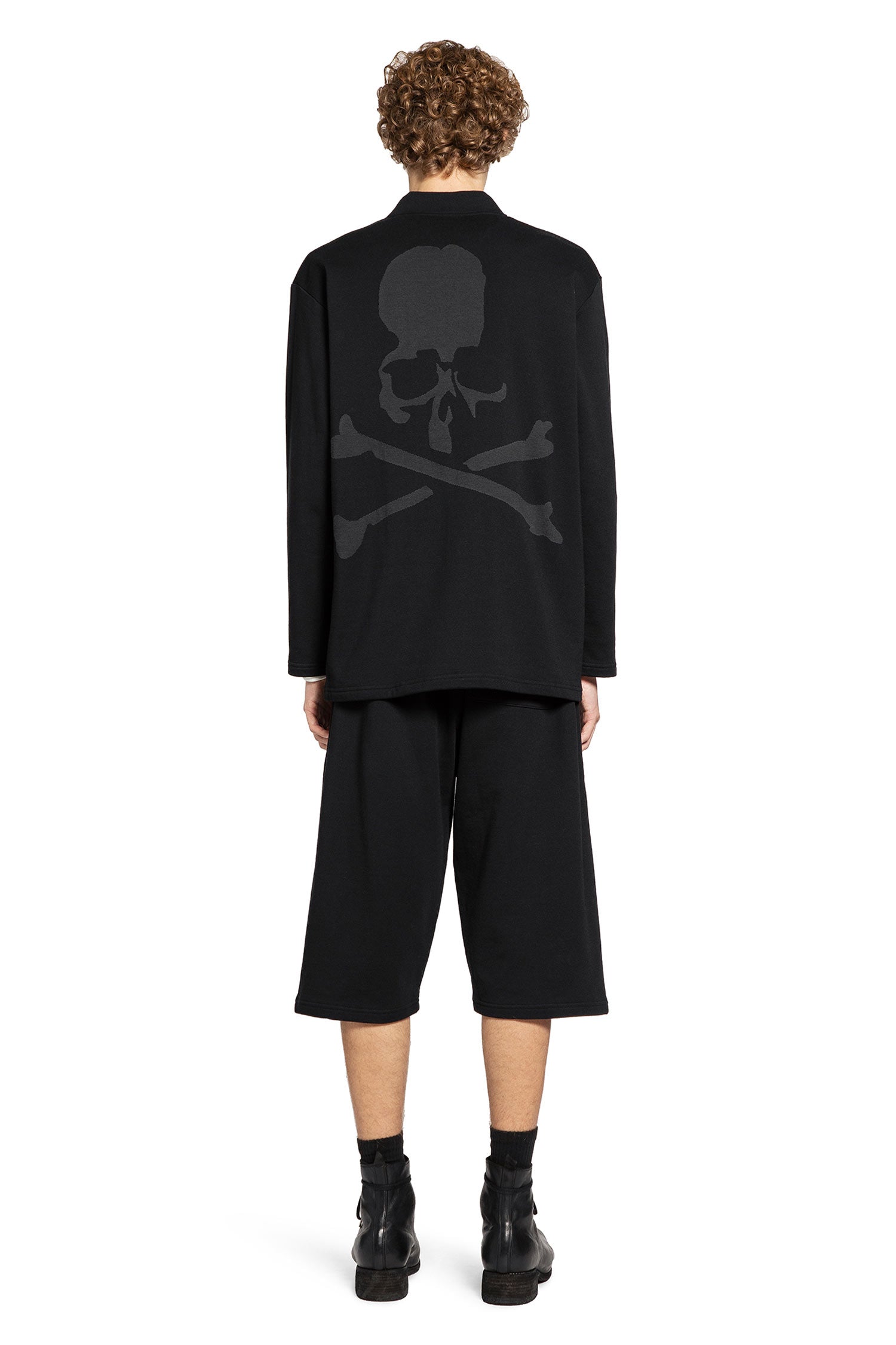 Skull Terry Jacquard Pyjama Shorts