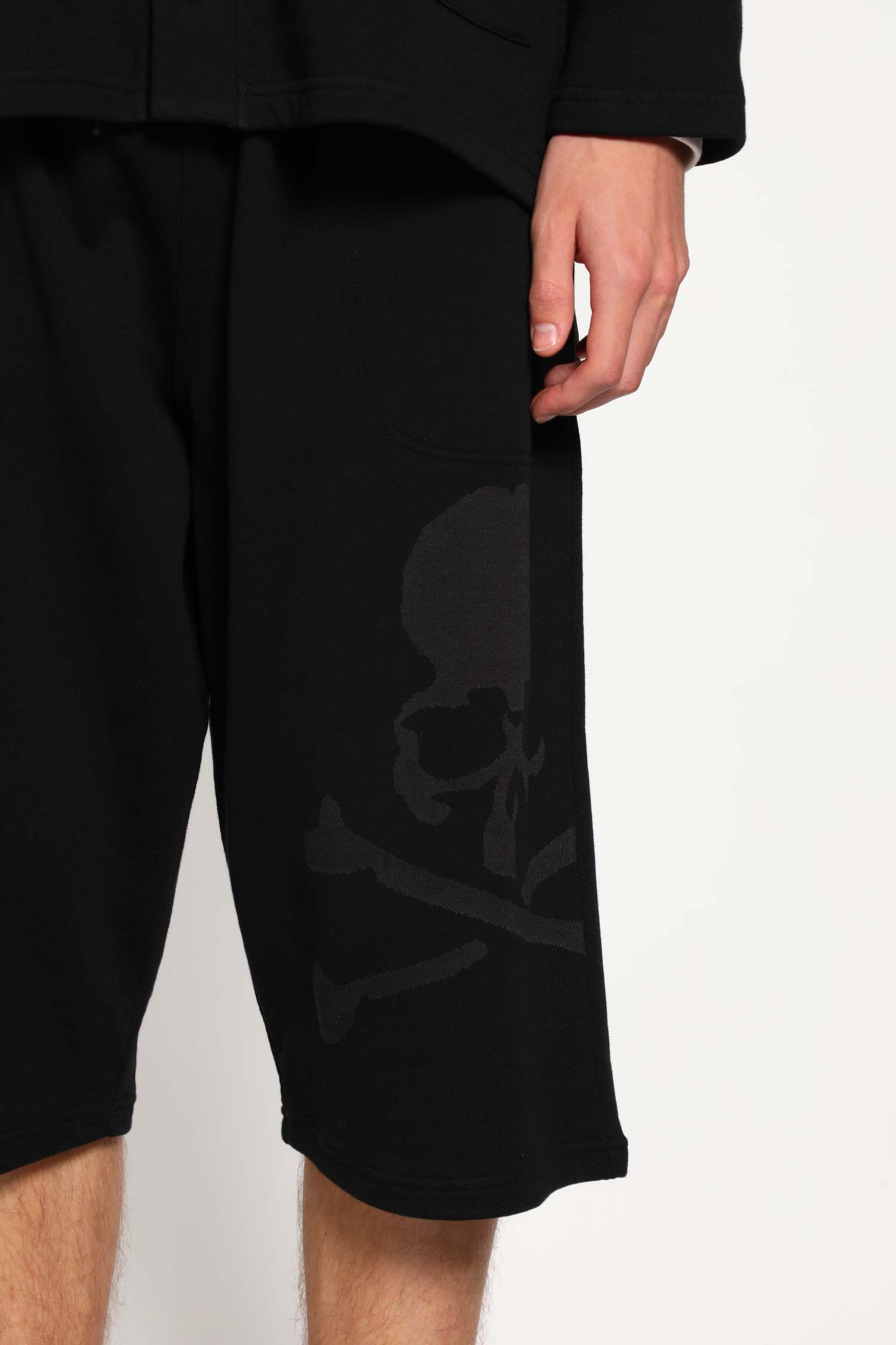 Skull Terry Jacquard Pyjama Shorts
