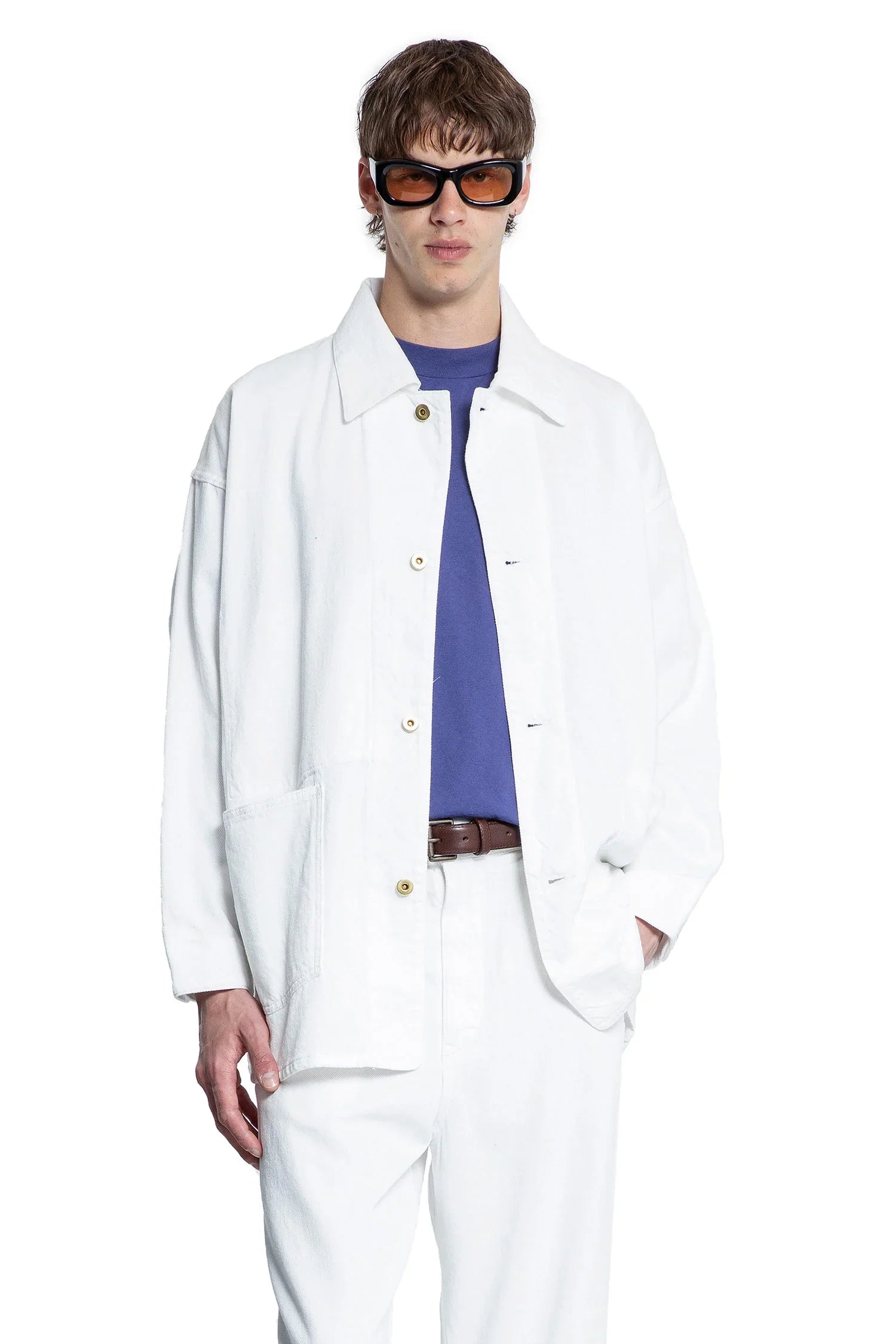My Soft Denim Cover All Jacket - Antonioli.eu