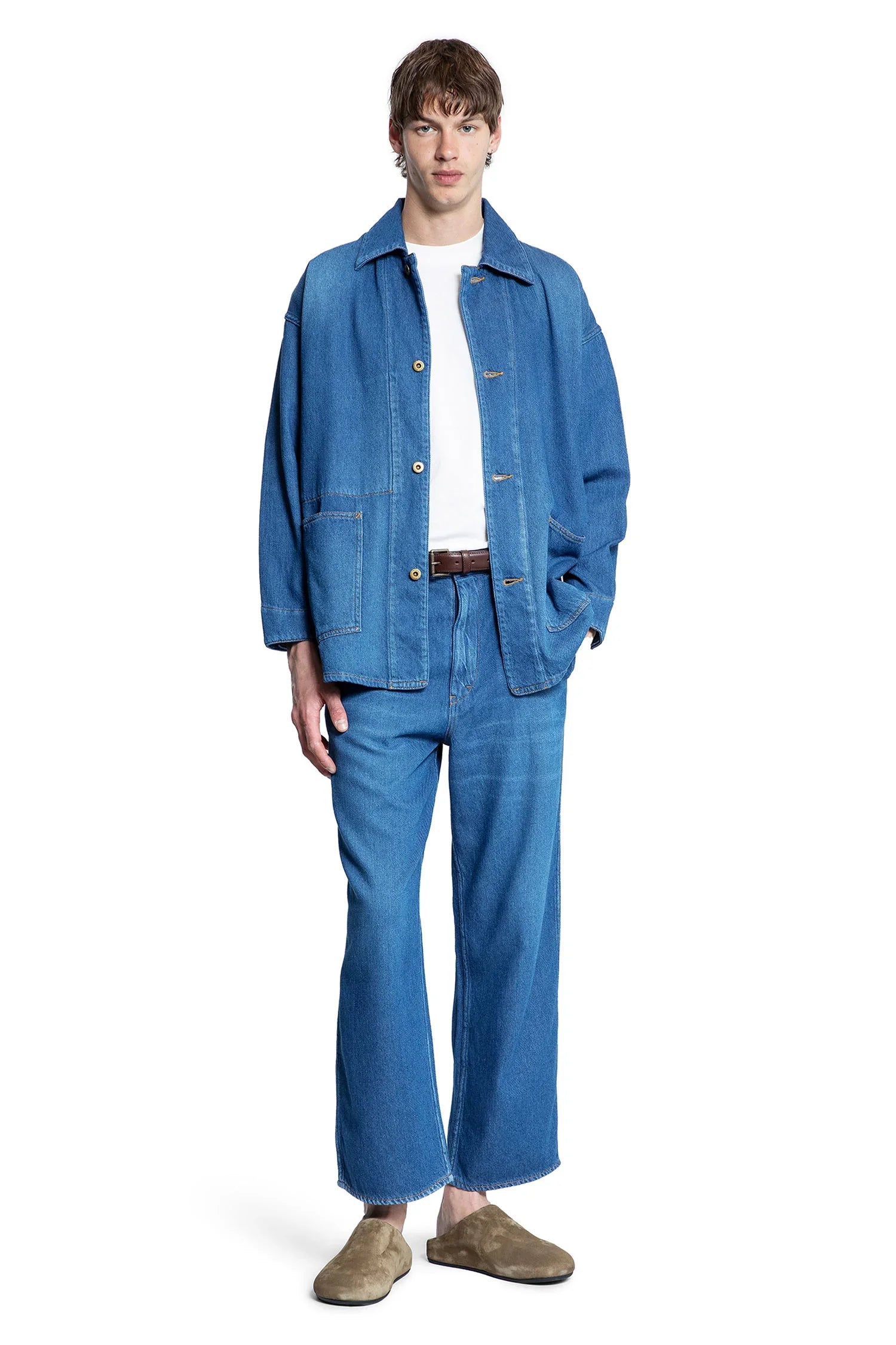 My Light Denim Cover All Jacket - Antonioli.eu