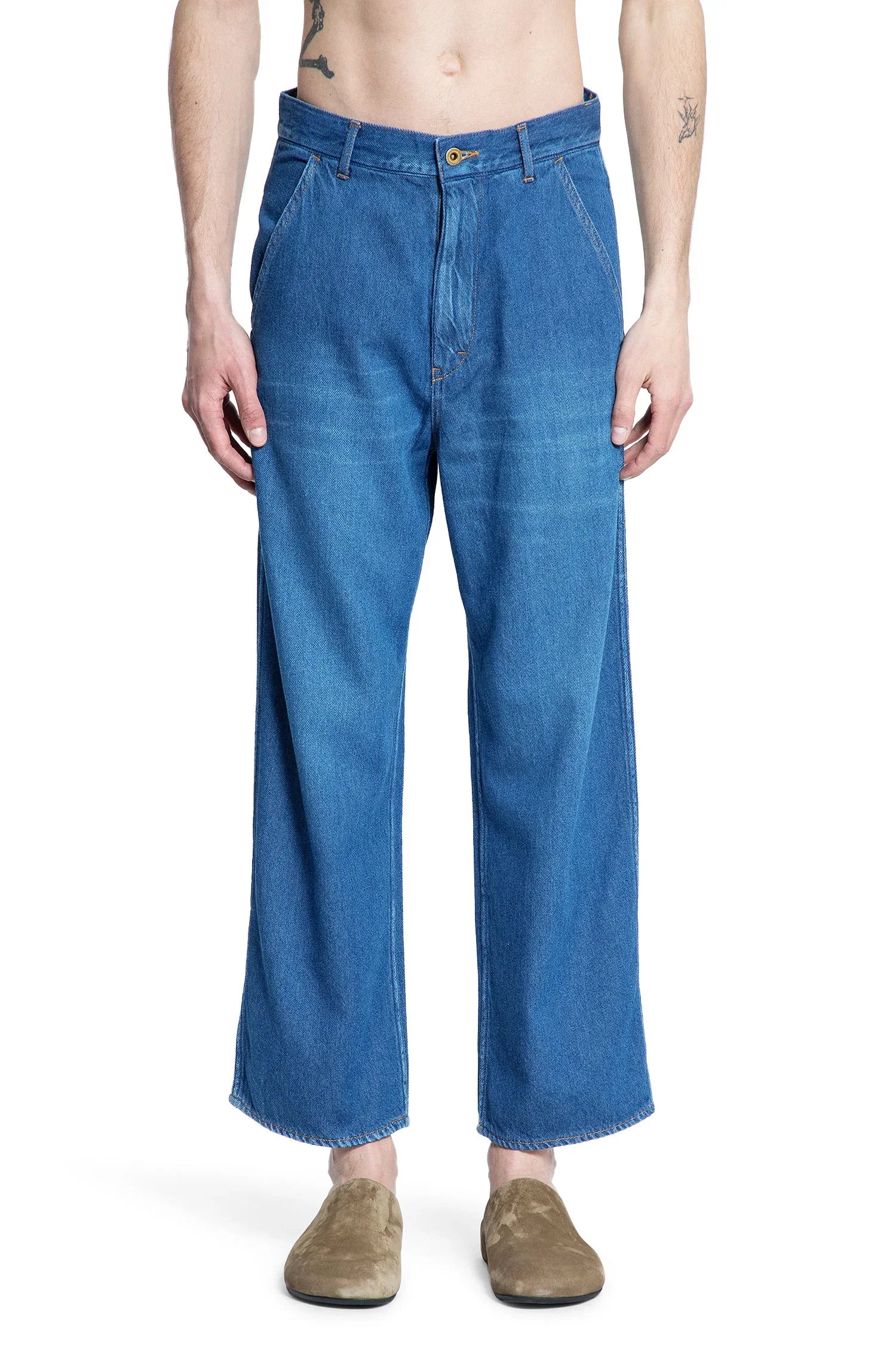 My Light Denim Painter Pants - Antonioli.eu