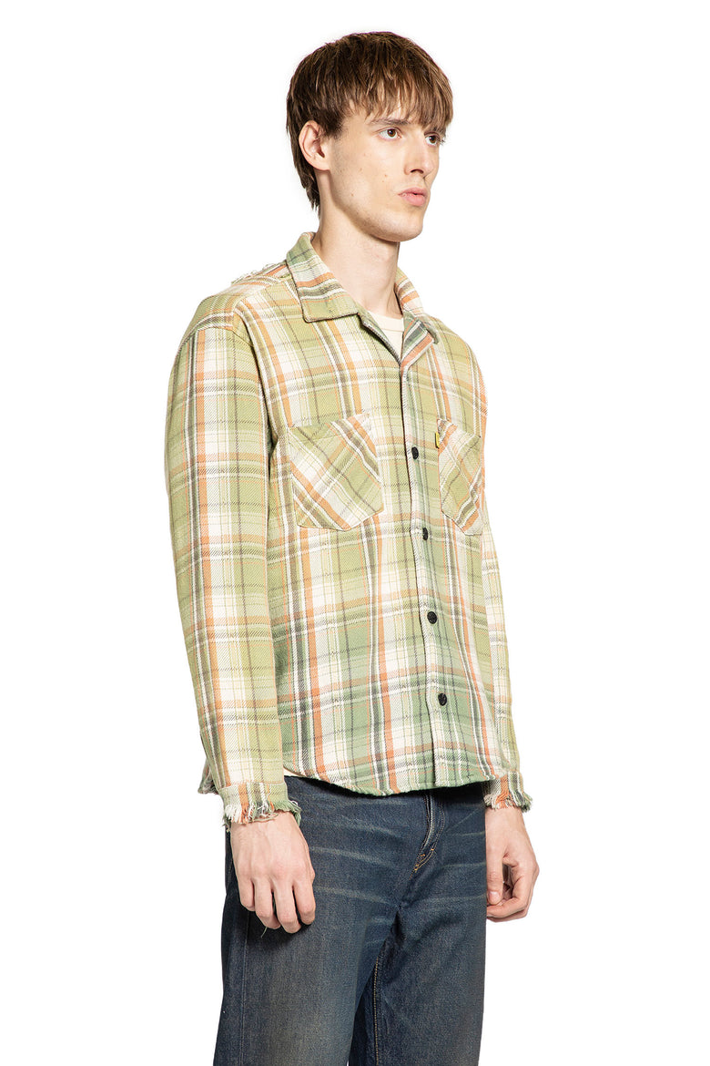 GALLERY DEPT. MAN GREEN SHIRTS