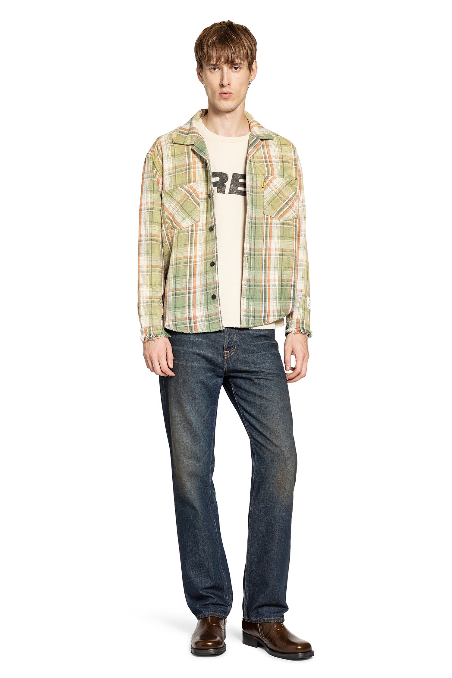 GALLERY DEPT. MAN GREEN SHIRTS