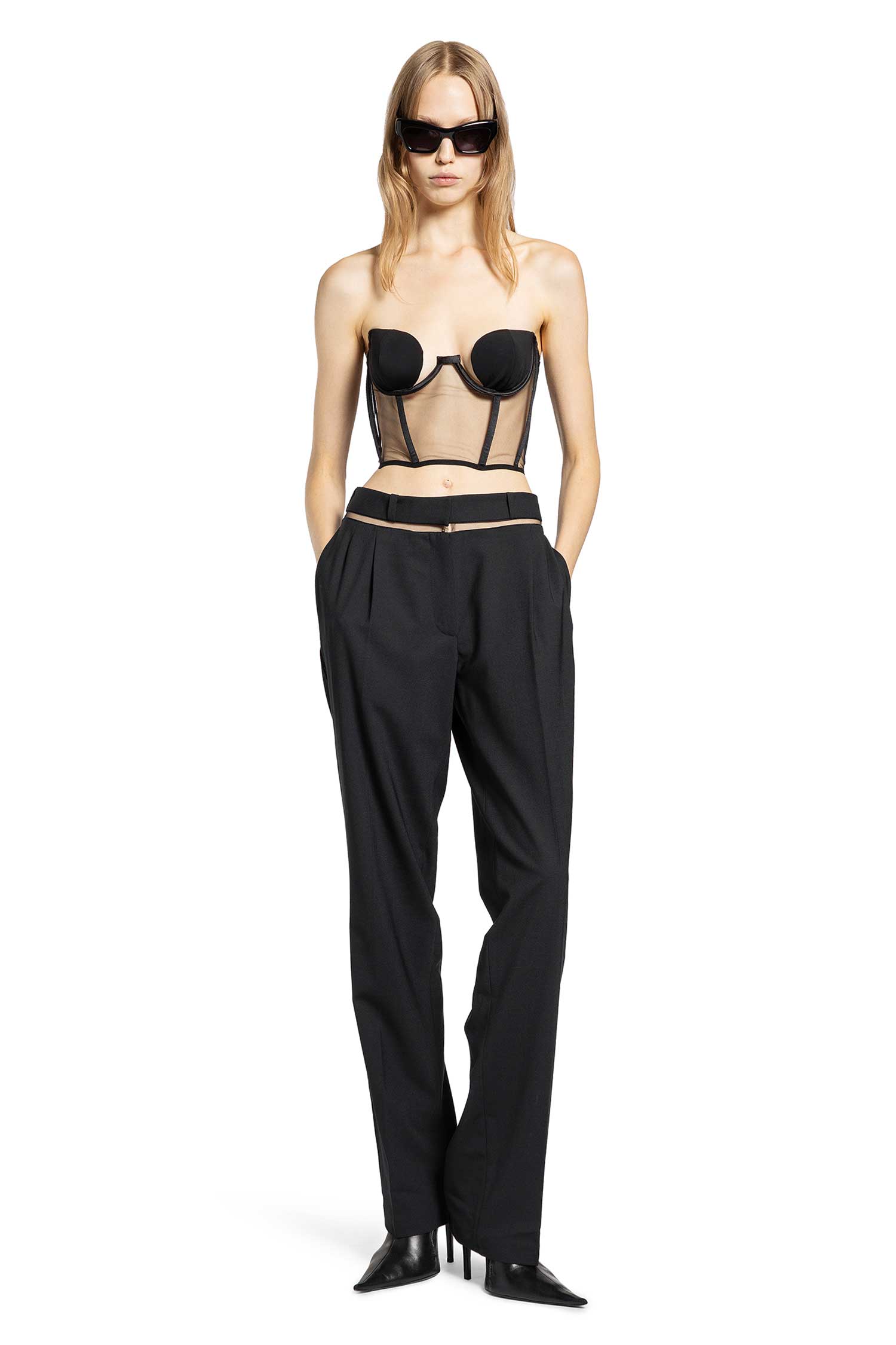 NENSI DOJAKA WOMAN BLACK TOPS