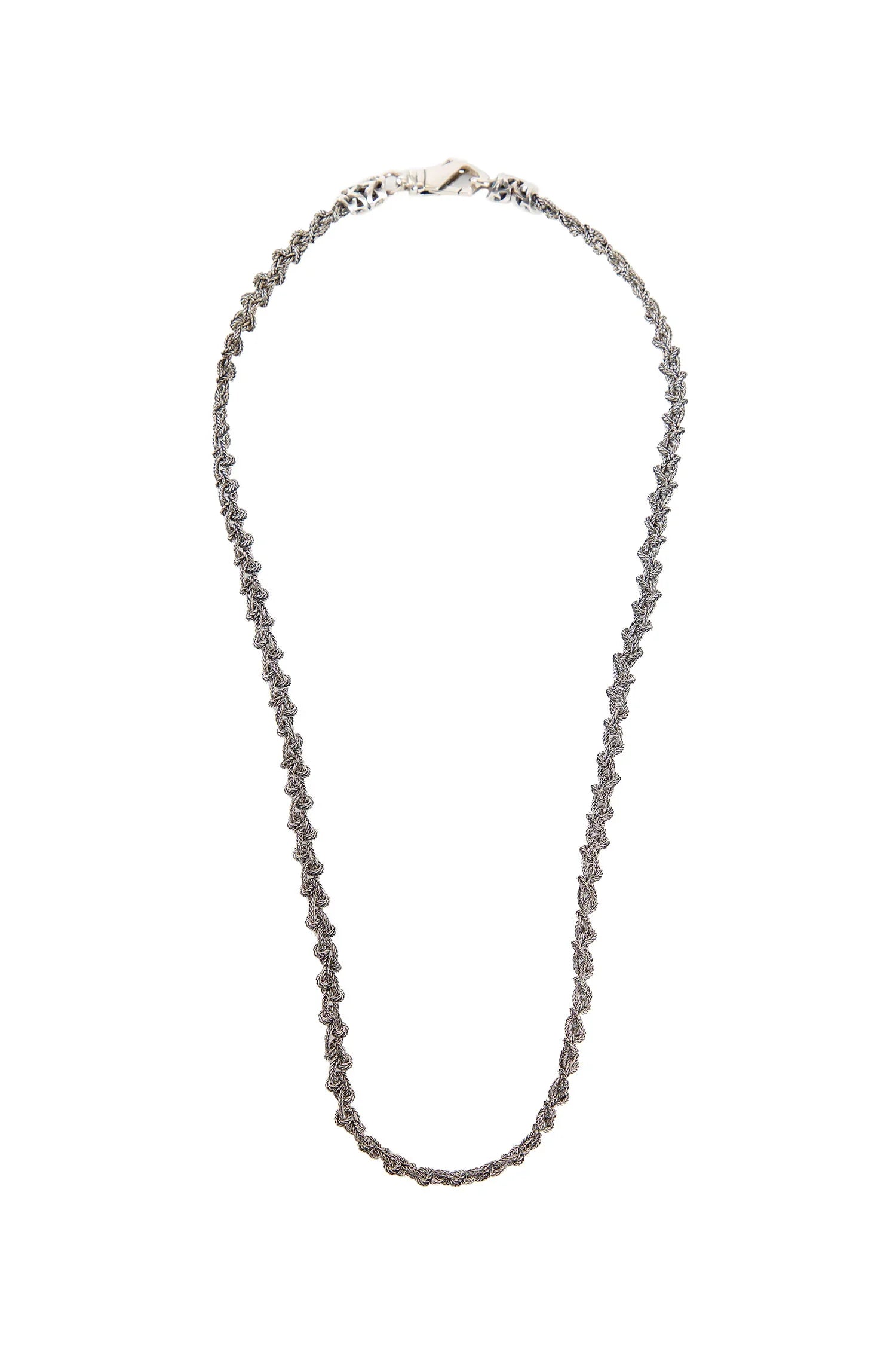 Small Braided Knot Necklace - Antonioli.eu