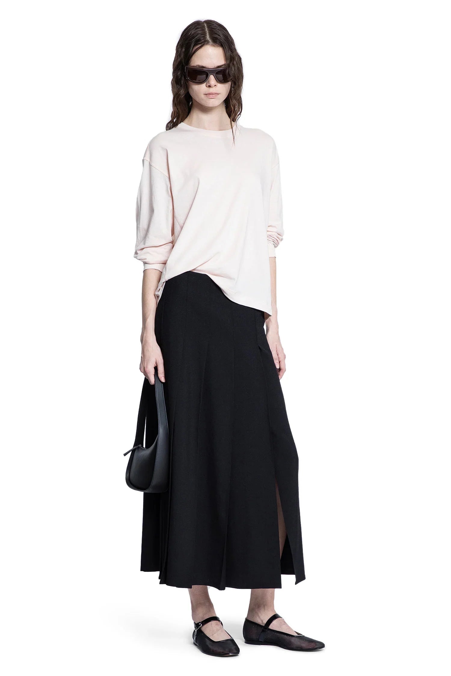 Seamed Perfect Long Sleeve Tee - Antonioli.eu