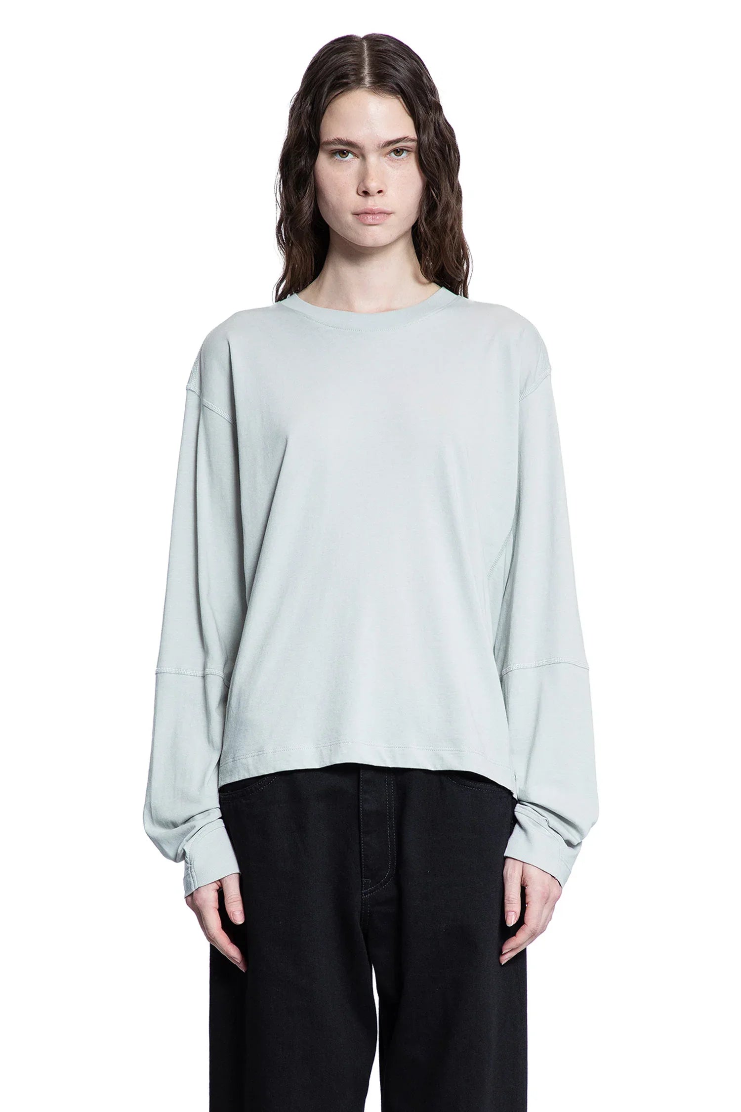 Seamed Perfect Long Sleeve Tee - Antonioli.eu